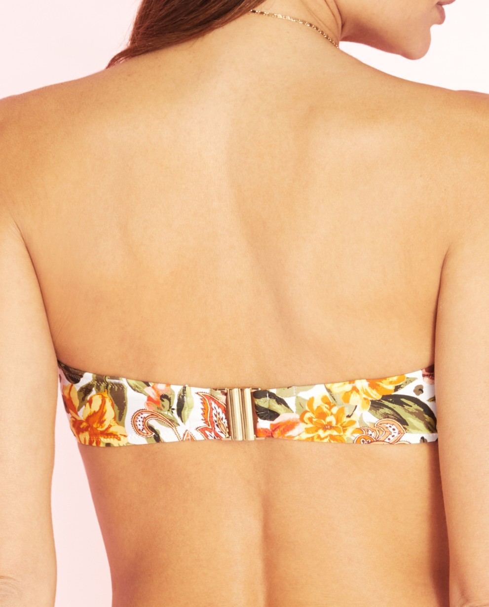 UNPADDED BANDEAU BIKINI TOP