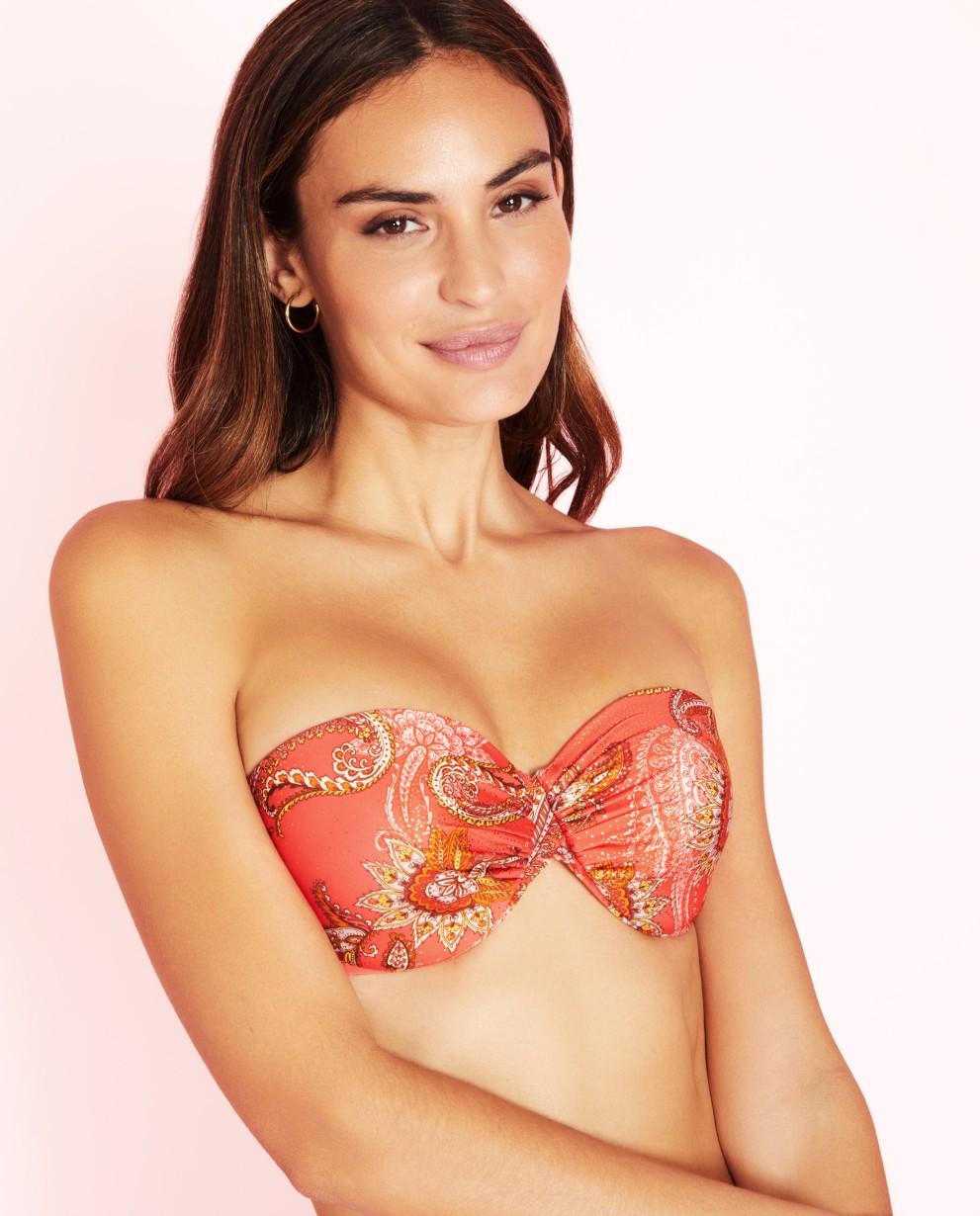 TOP BIKINI BANDEAU