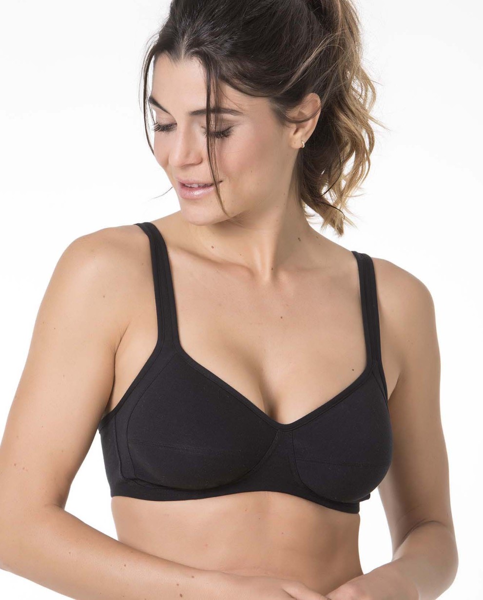 WIRELESS HYPOALERGENIC COTTON BRA