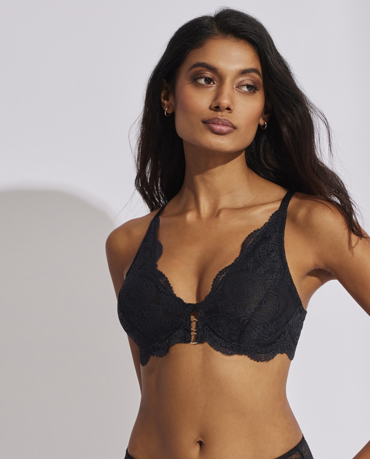 TRIANGULAR BRA WITHOUT WIRING