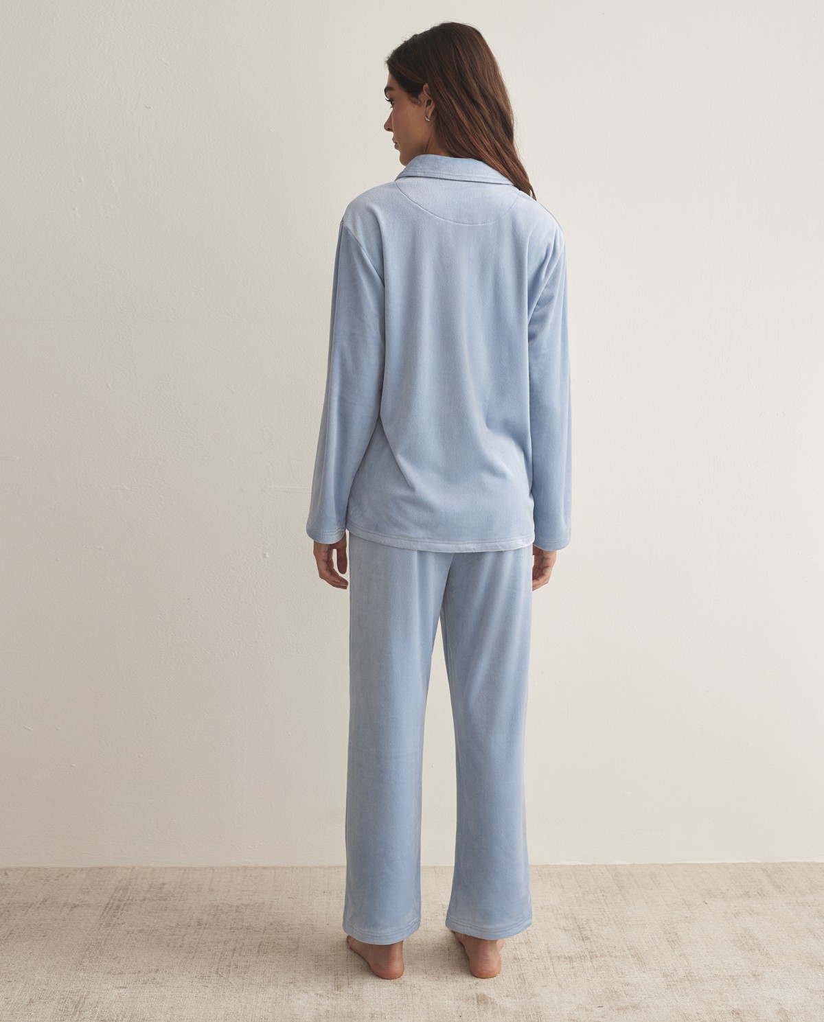 PIJAMA MUJER CAMISERO