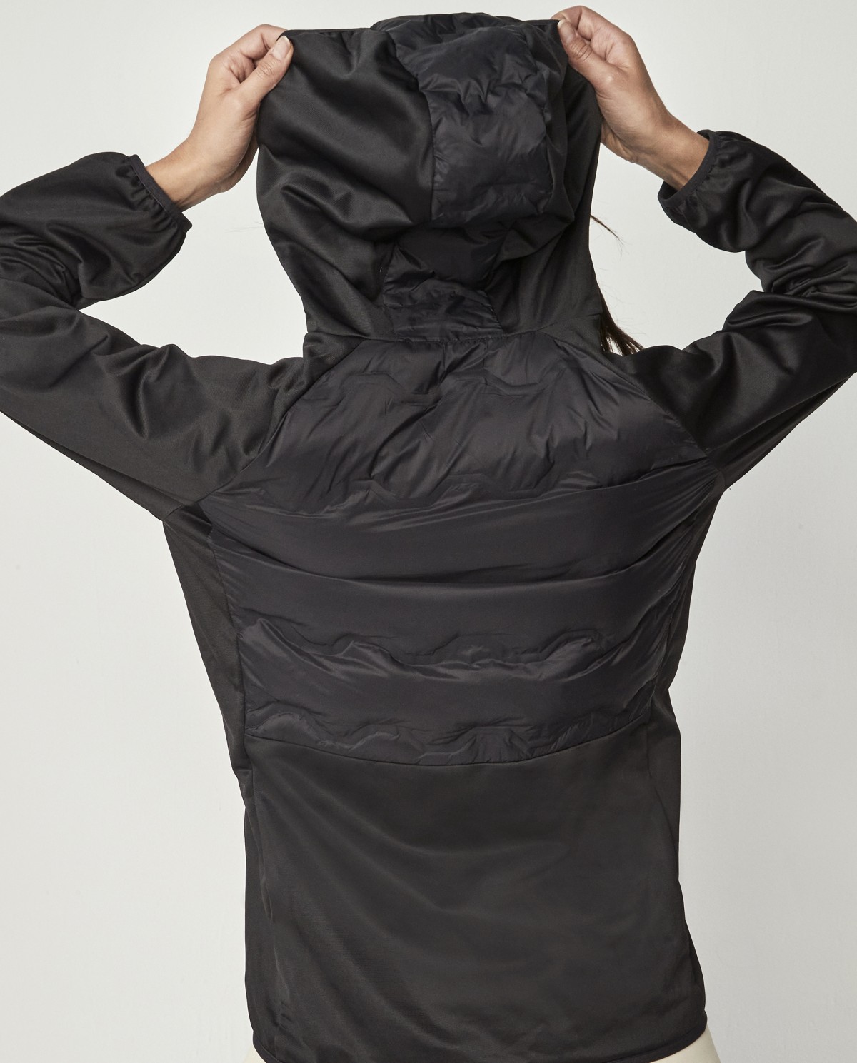 DOWN JACKET WITH HOOD BY PILAR RUBIO