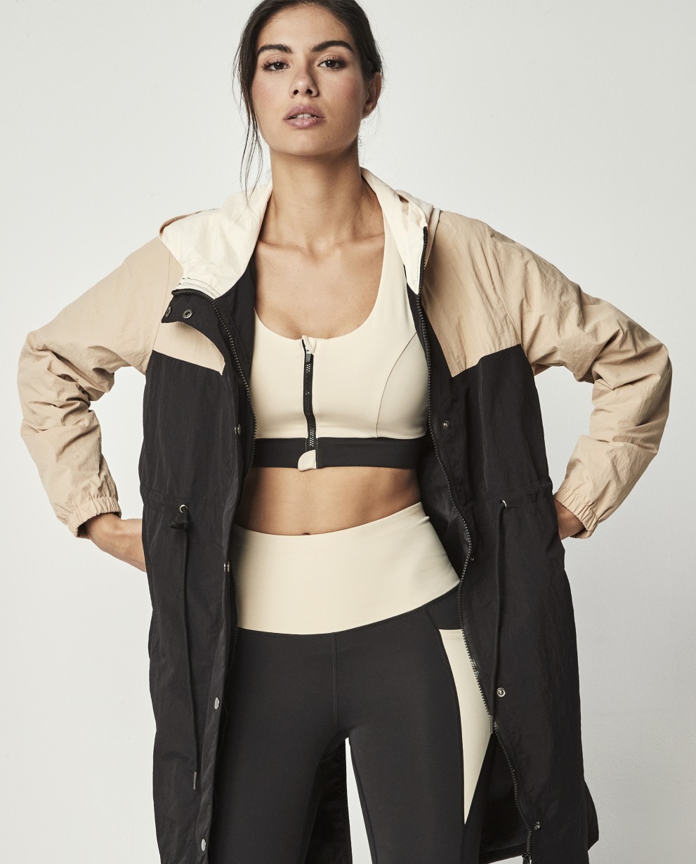 LONG WIND BREAKER JACKET BY PILAR RUBIO