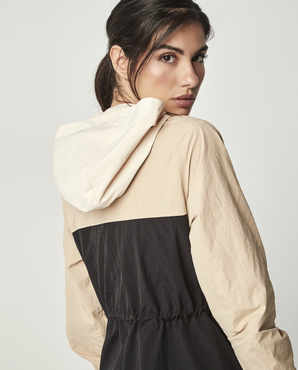 LONG WIND BREAKER JACKET BY PILAR RUBIO