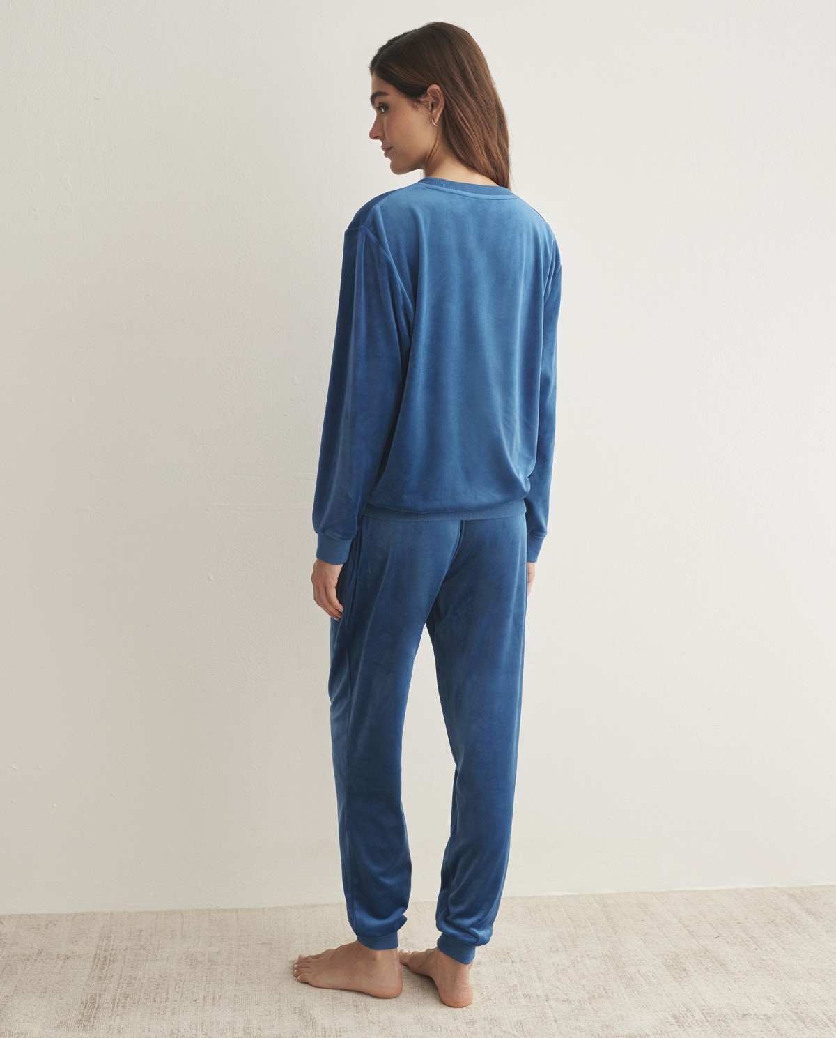 SET PANTALONI IN FELPA