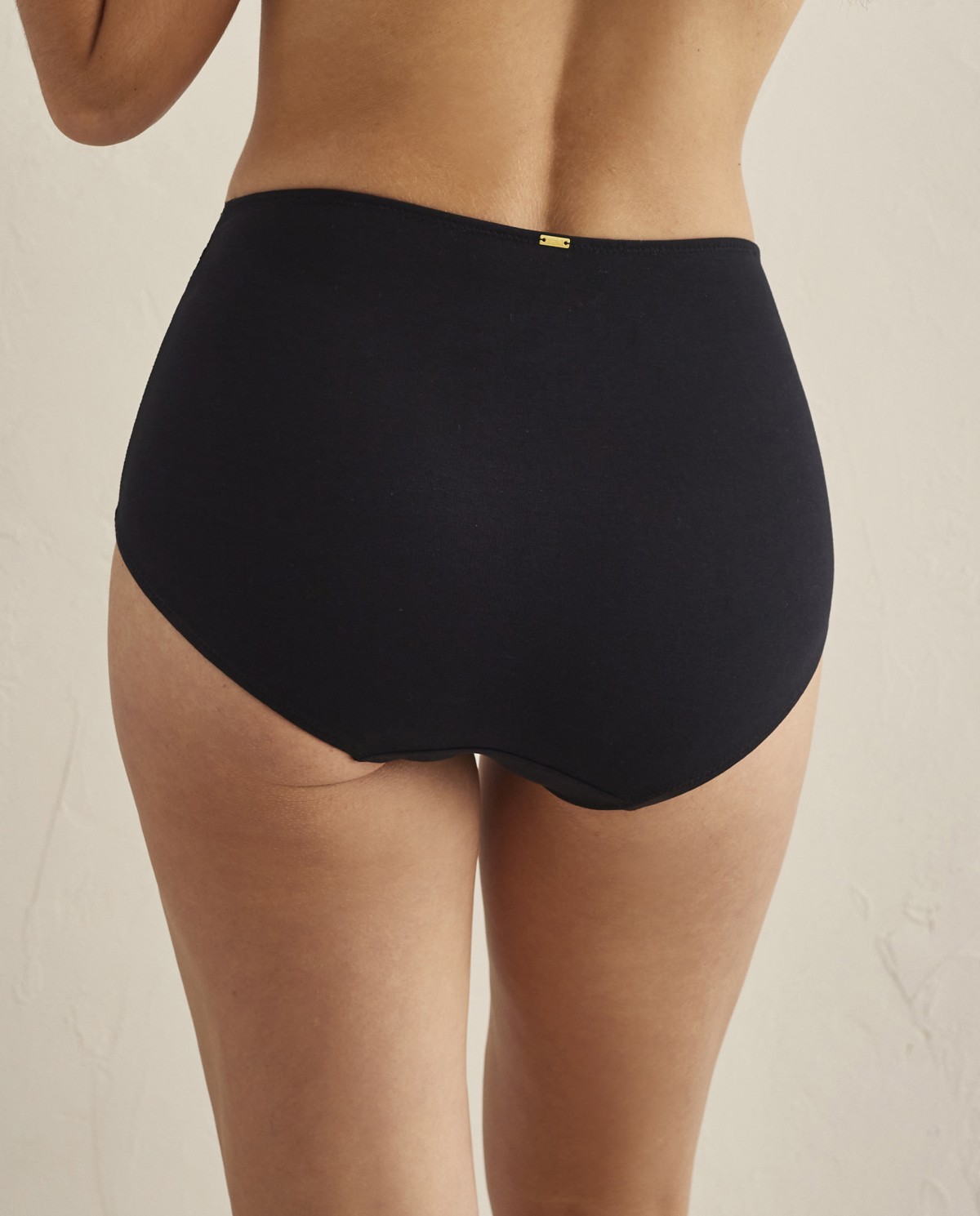 PACCO BASIC IN COTONE E PIZZO A VITA ALTA