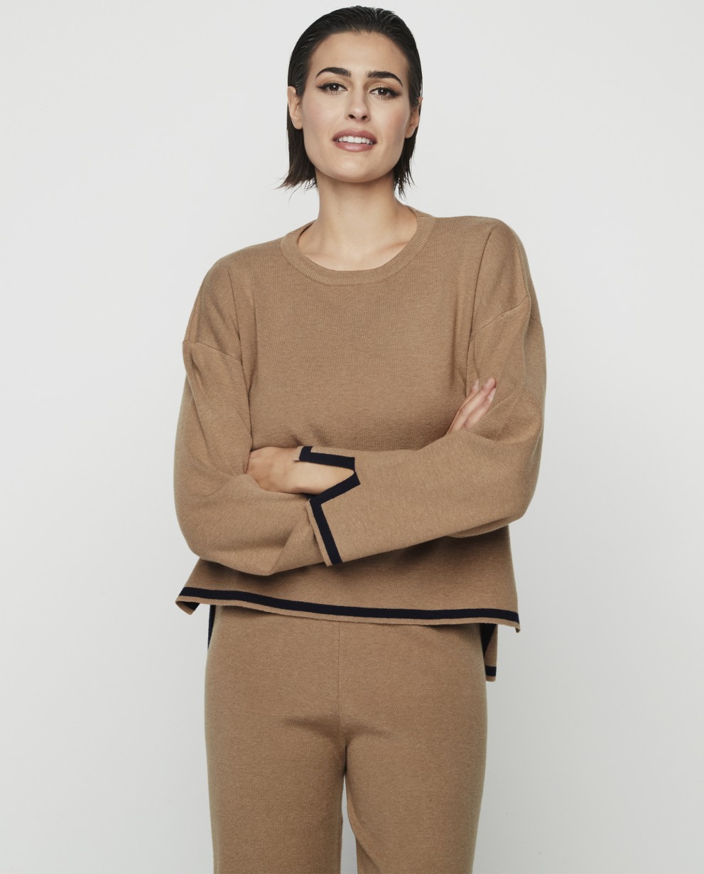 CONJUNTO DE MALHA GOLA REDONDA