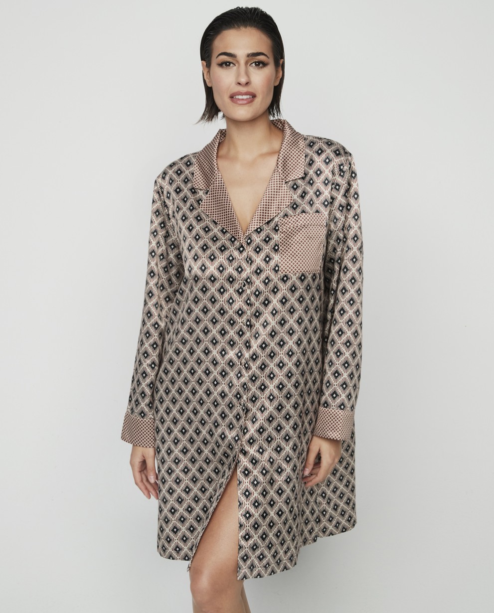 LONG SLEEVE NIGHTGOWN