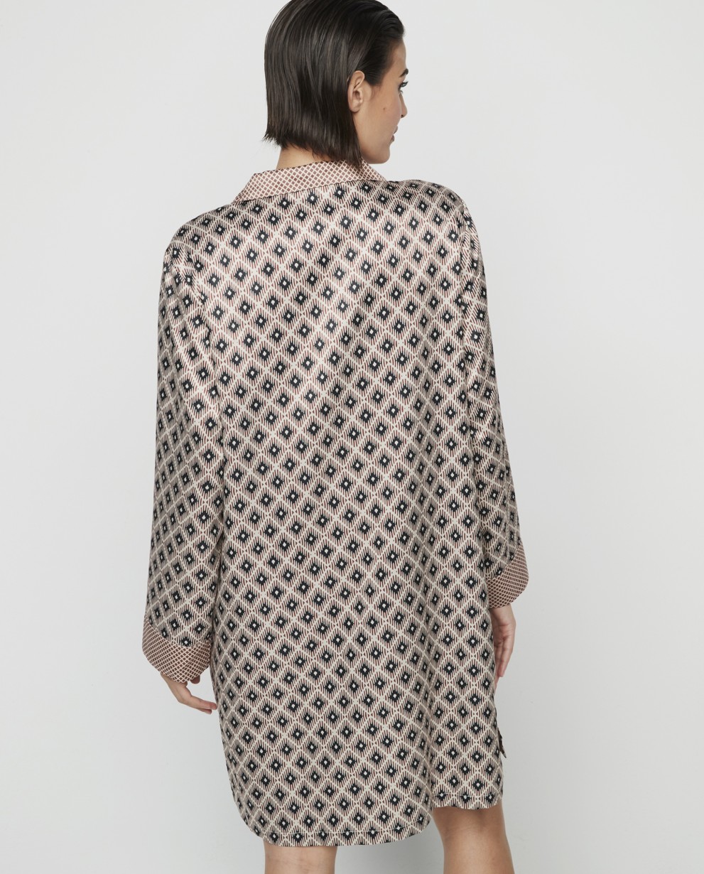 CAMICIA DA NOTTE MANICA LUNGA