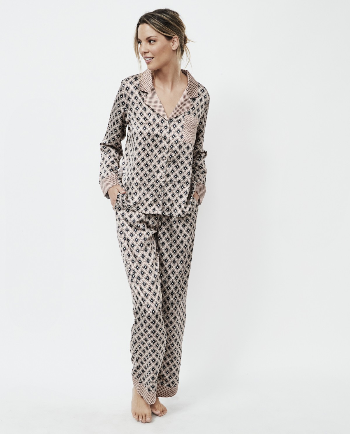 WOMEN'S SHIRT PAJAMAS