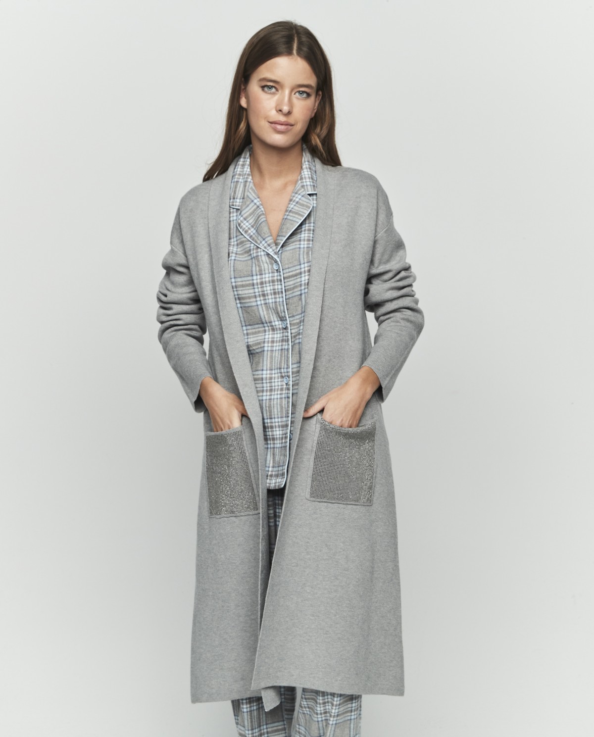 CARDIGAN WITH SHINE POCKET