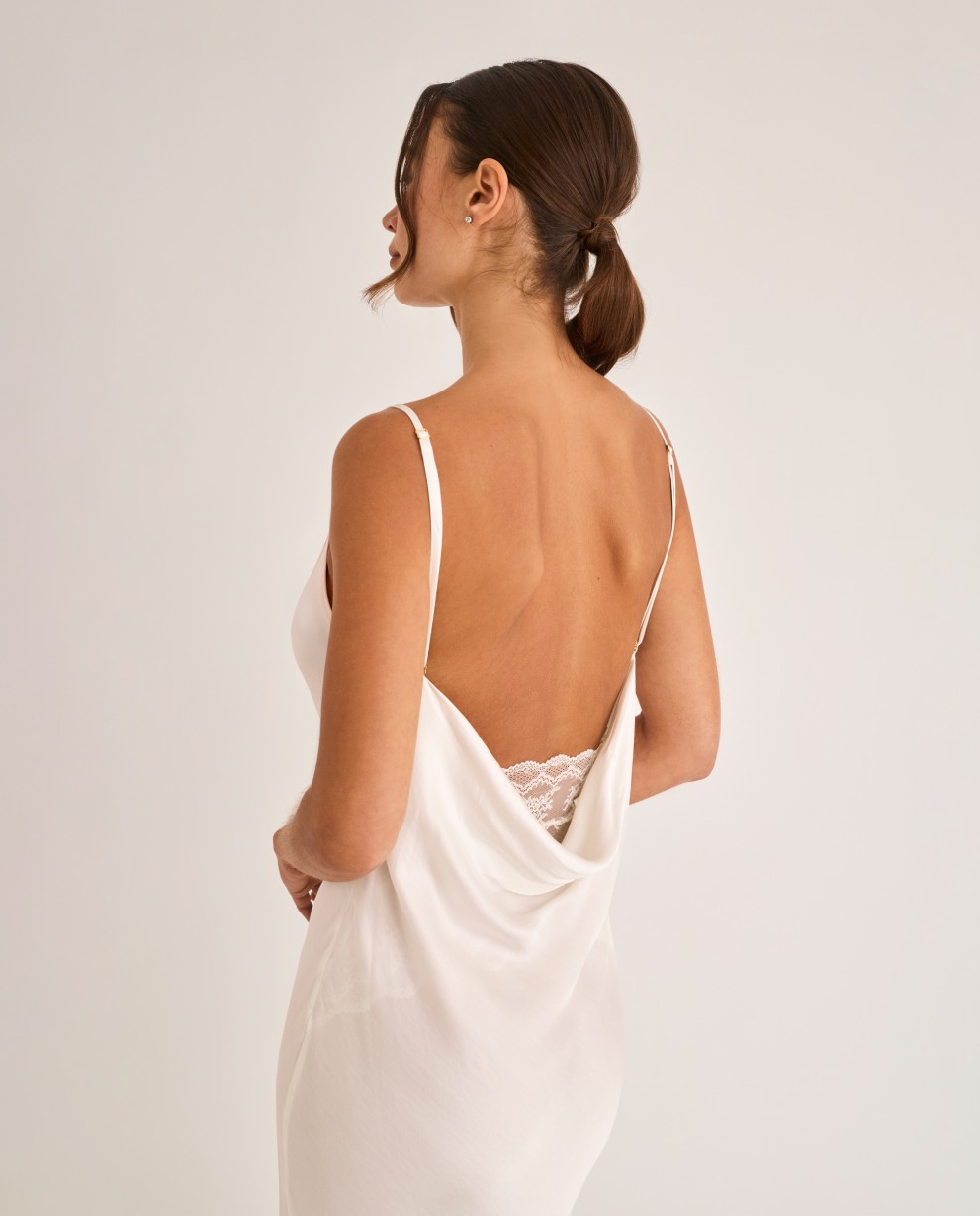 CAMISOLA LONGA DE LINGERIE