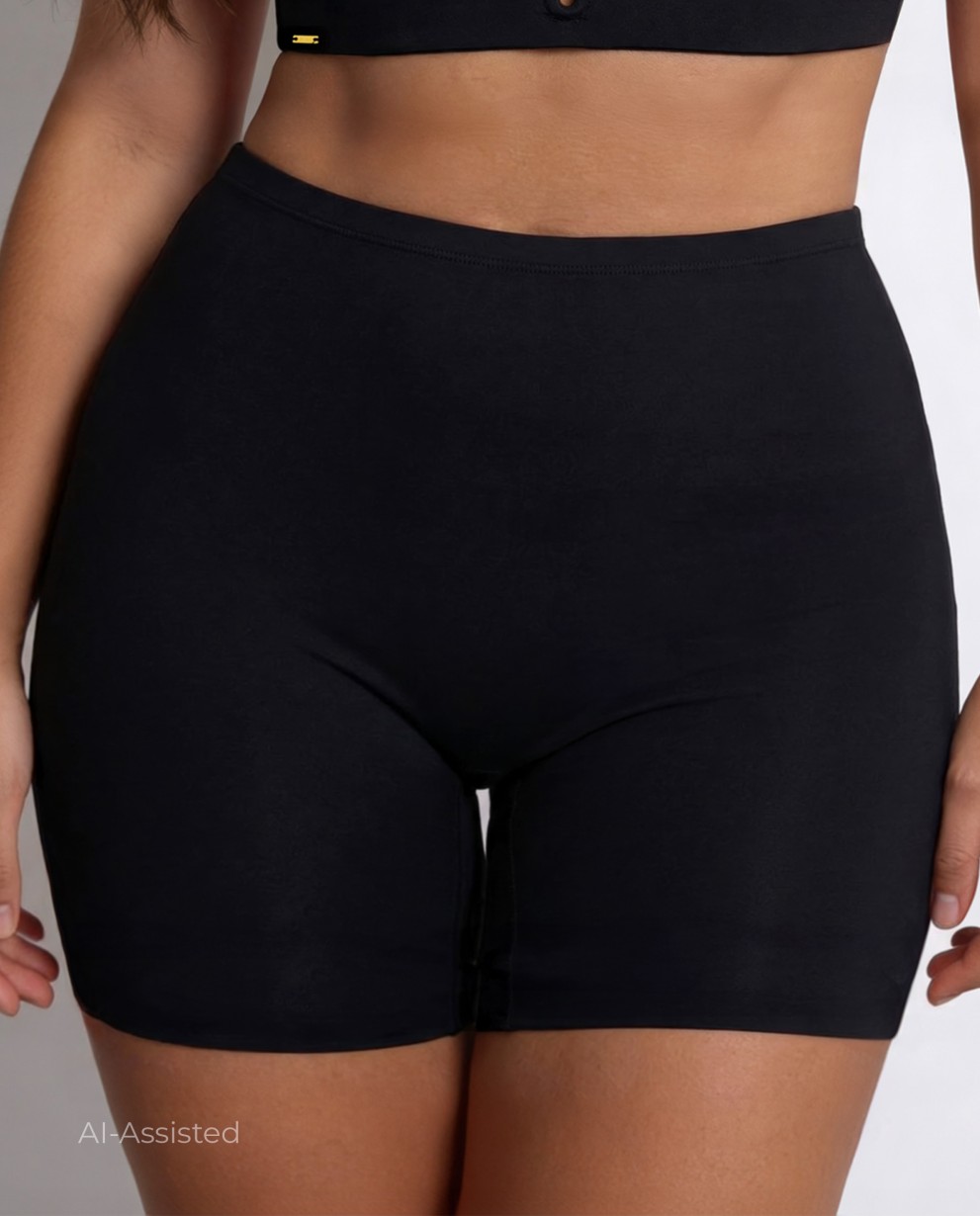 PANTALONI CORTI CON CINTURA