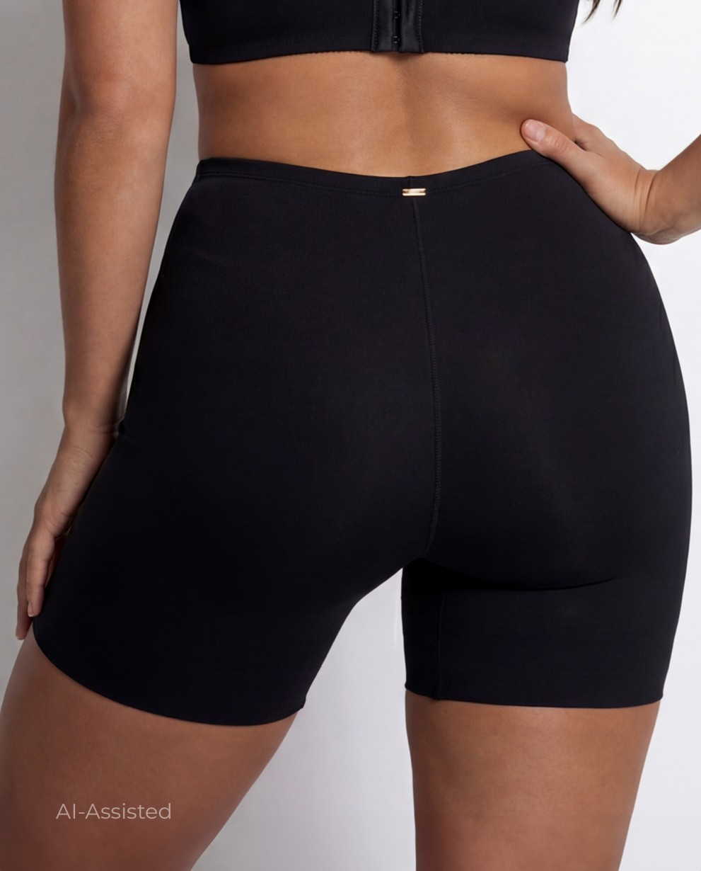 PANTALONI CORTI CON CINTURA