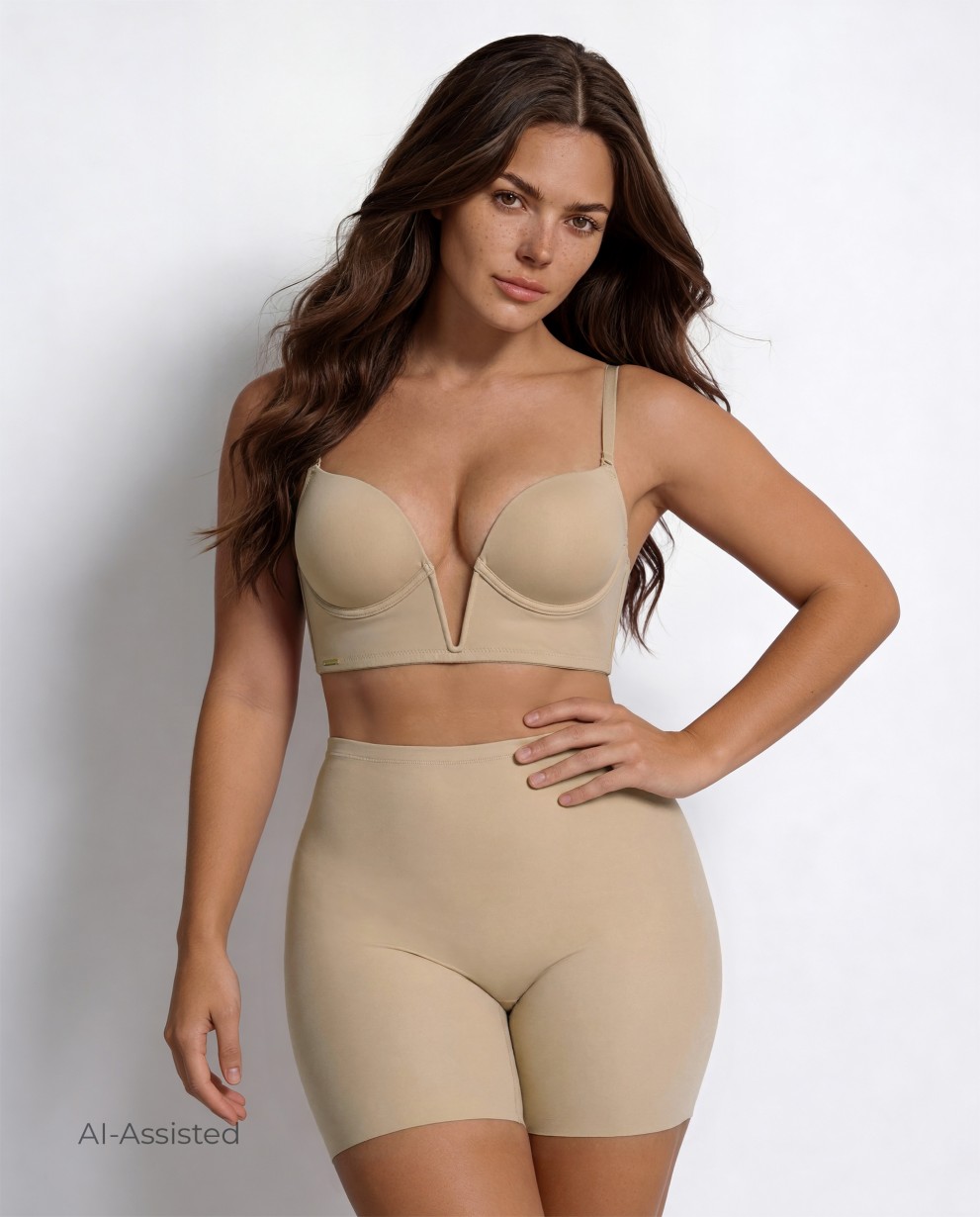 PANTALONI CORTI CON CINTURA