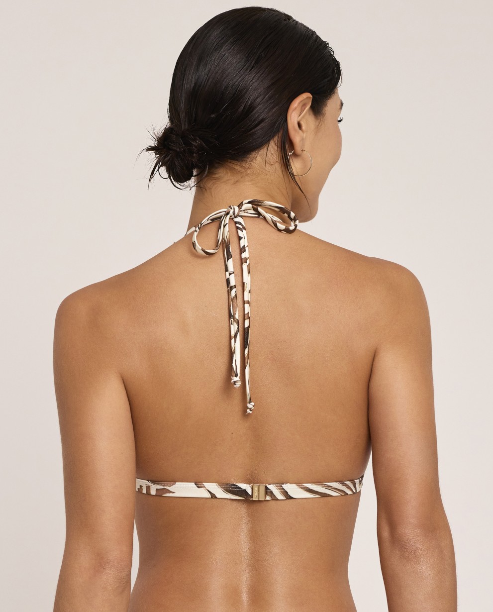 TRIANGLE BIKINI TOP PUSH-UP