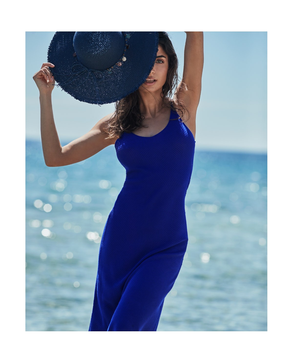 VESTIDO LONGO DE TRICÔ