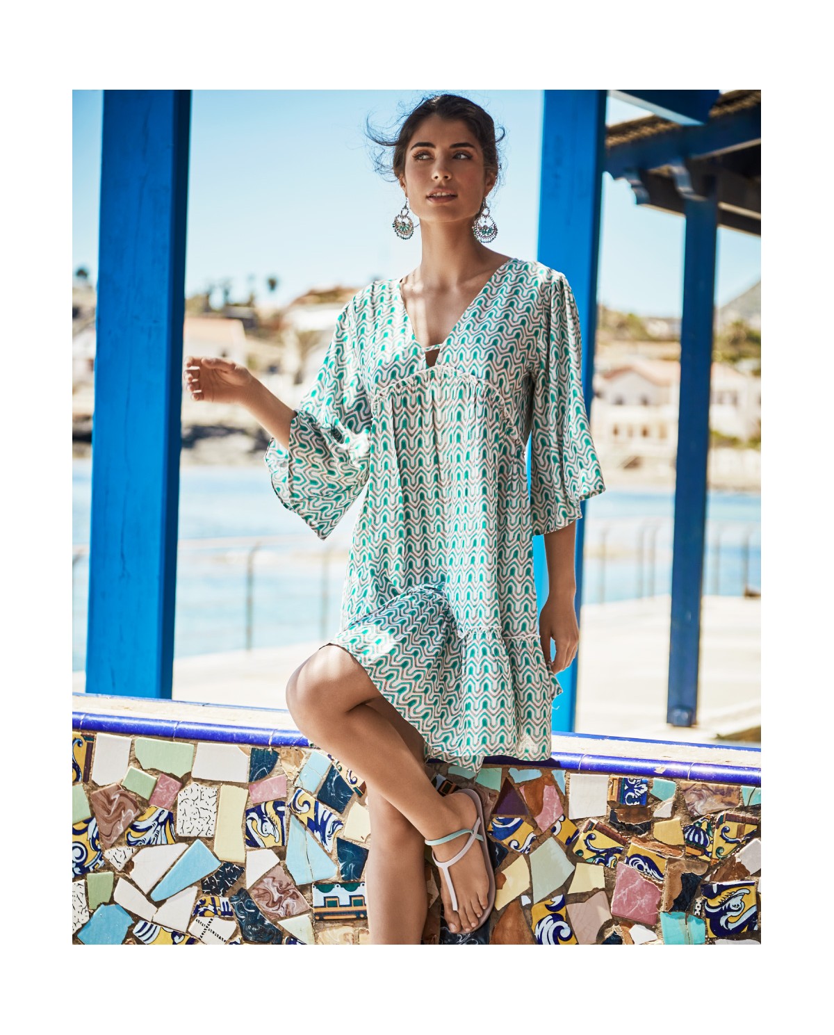 BLOUSE DRESS