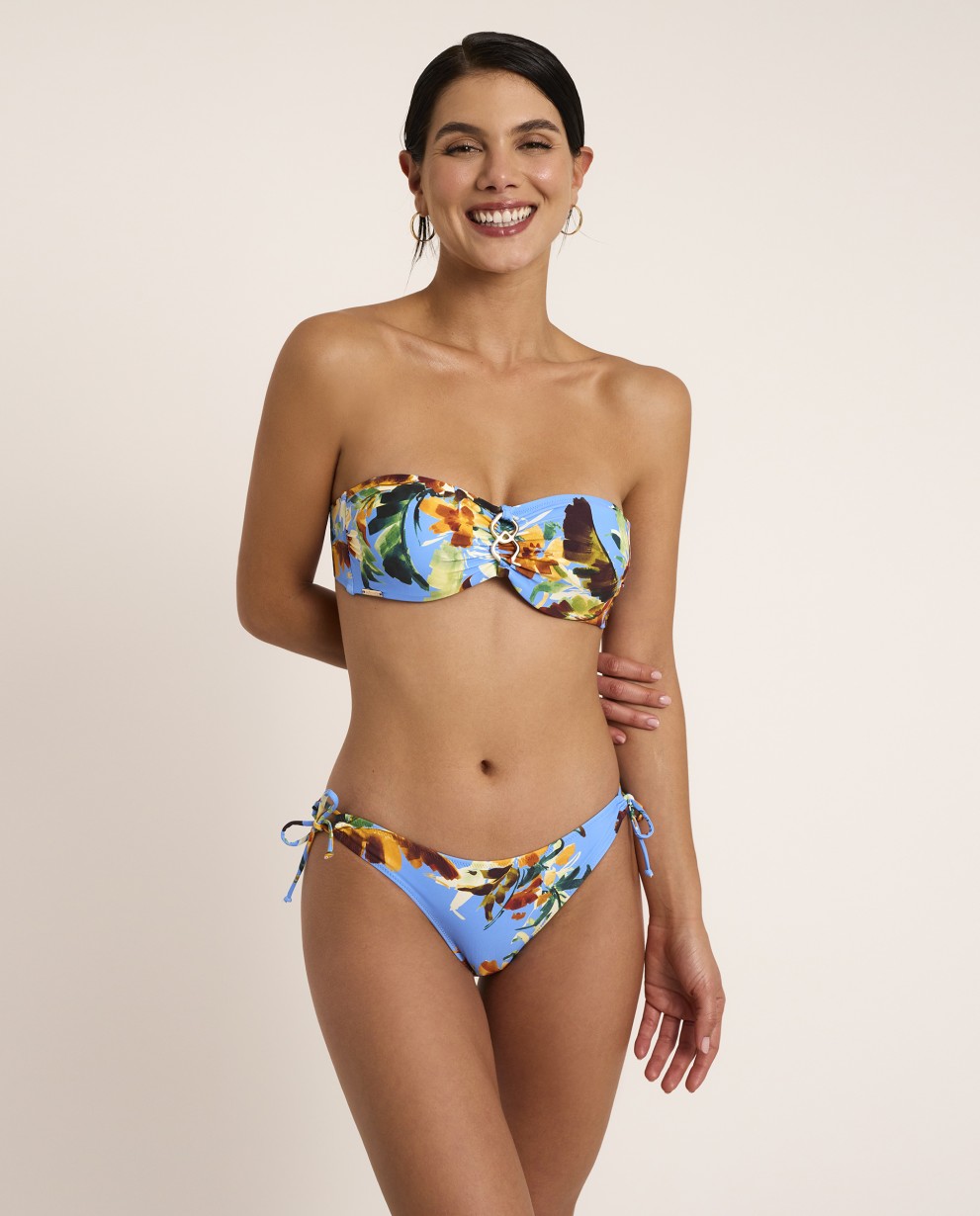 TOP BIKINI BANDEAU SEM COPA