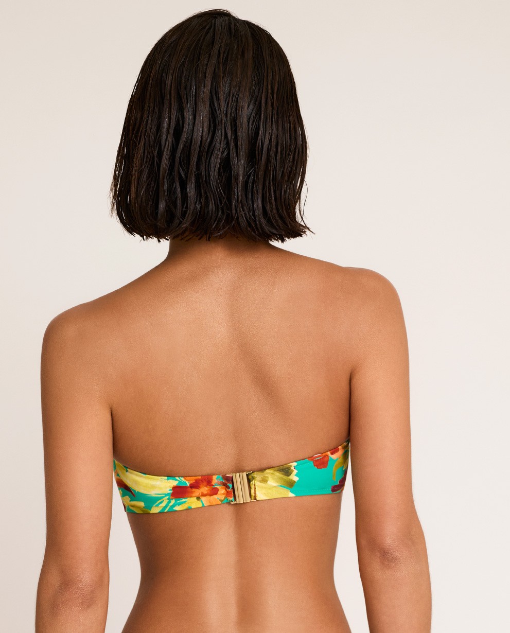TOP BIKINI BANDEAU SIN COPA