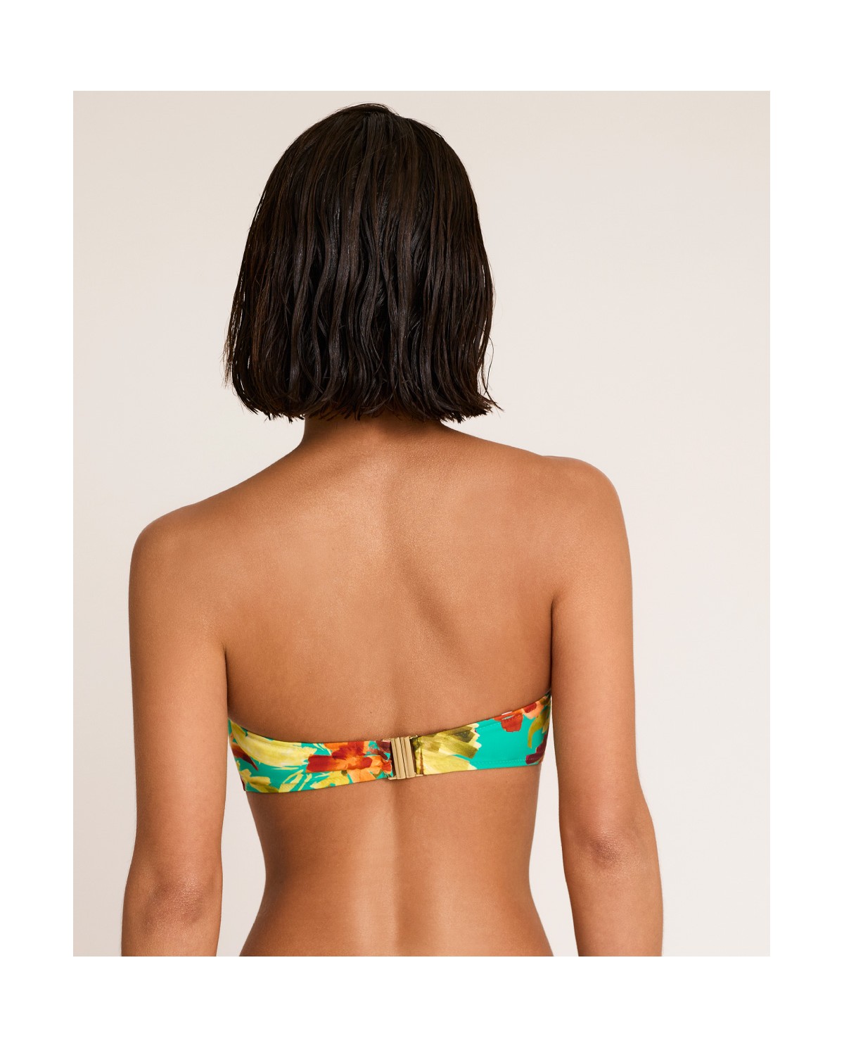 TOP BIKINI BANDEAU SEM COPA
