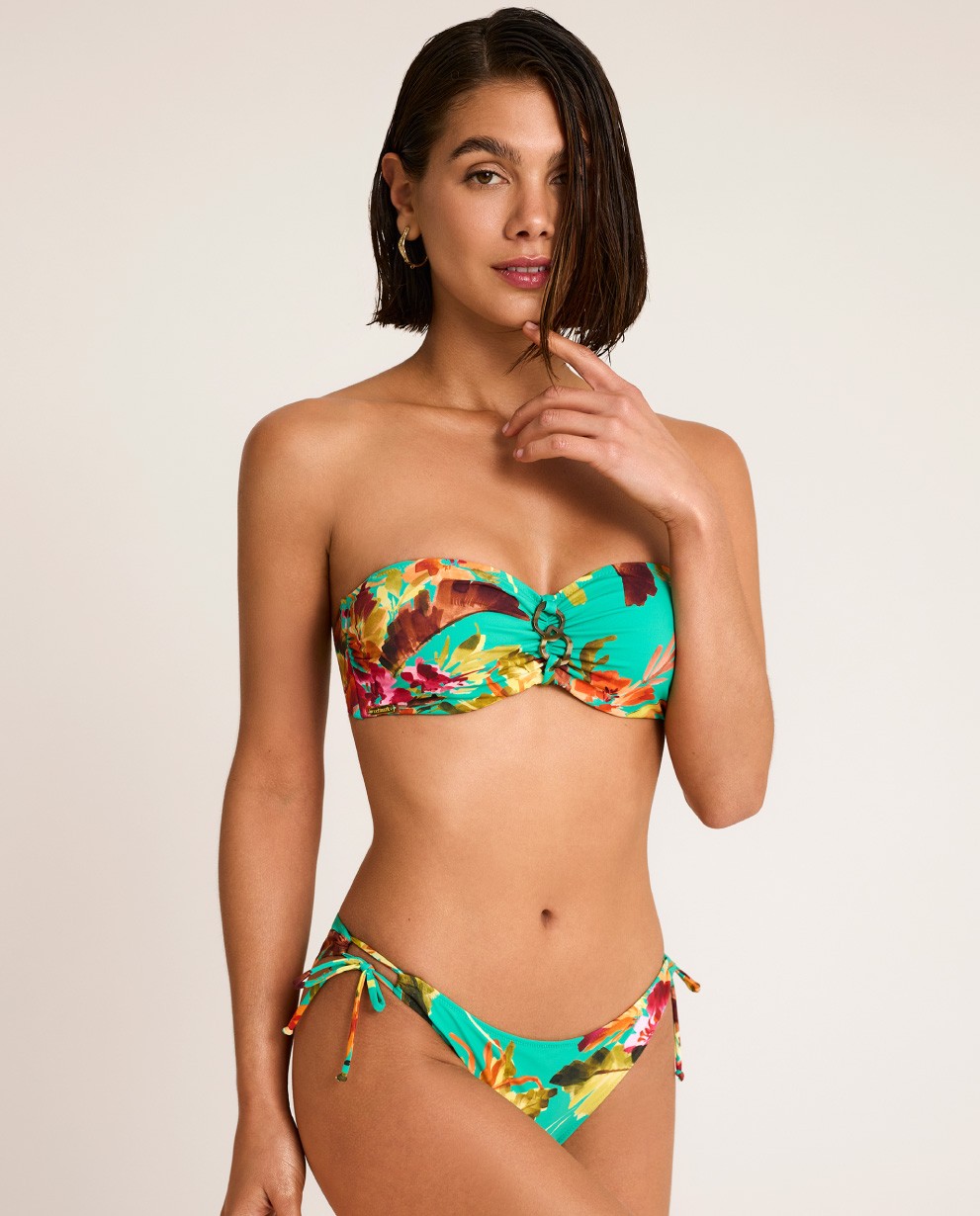 TOP BIKINI BANDEAU SIN COPA