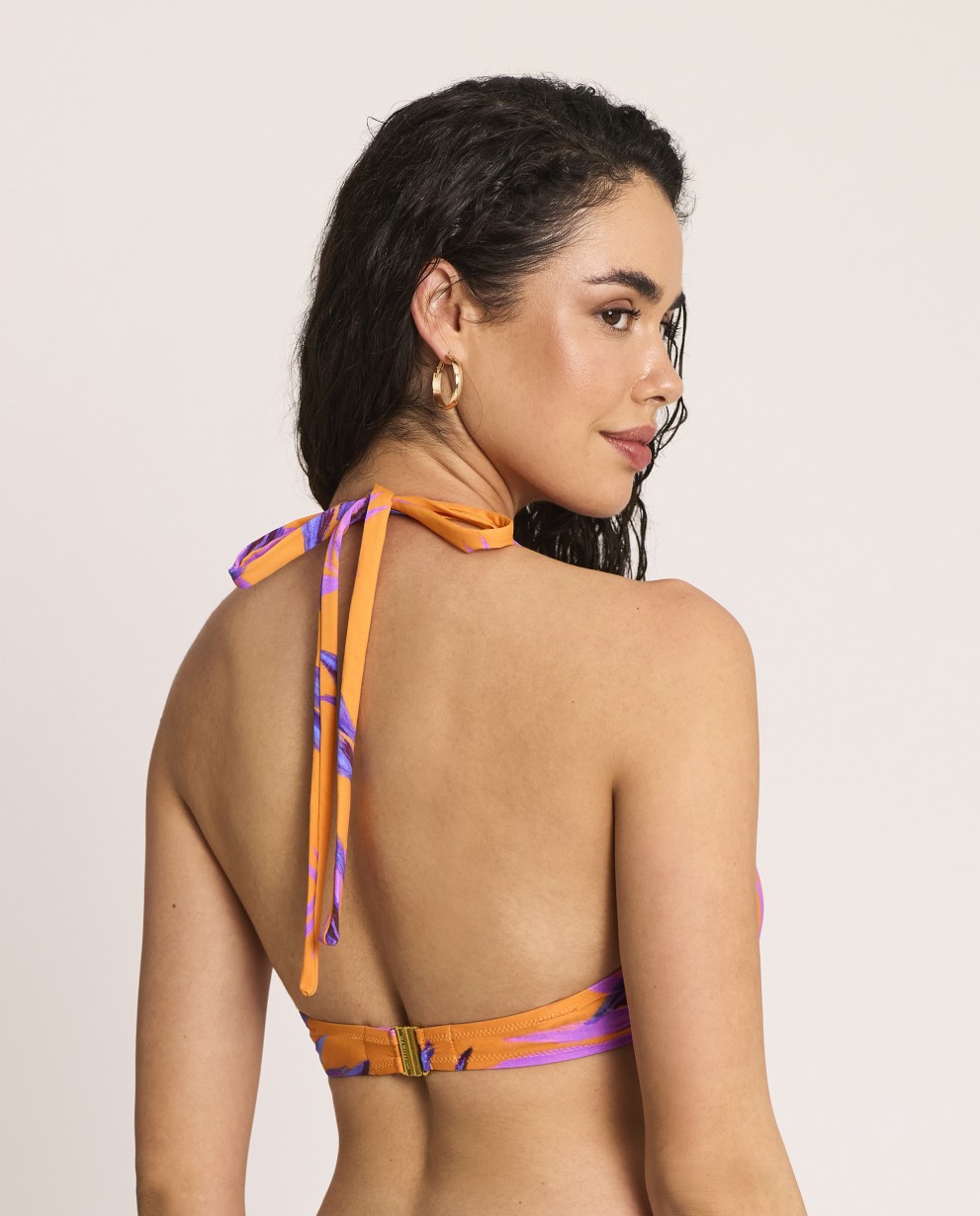 TOP DE BIKINI TRIANGULAR SIN FOAM