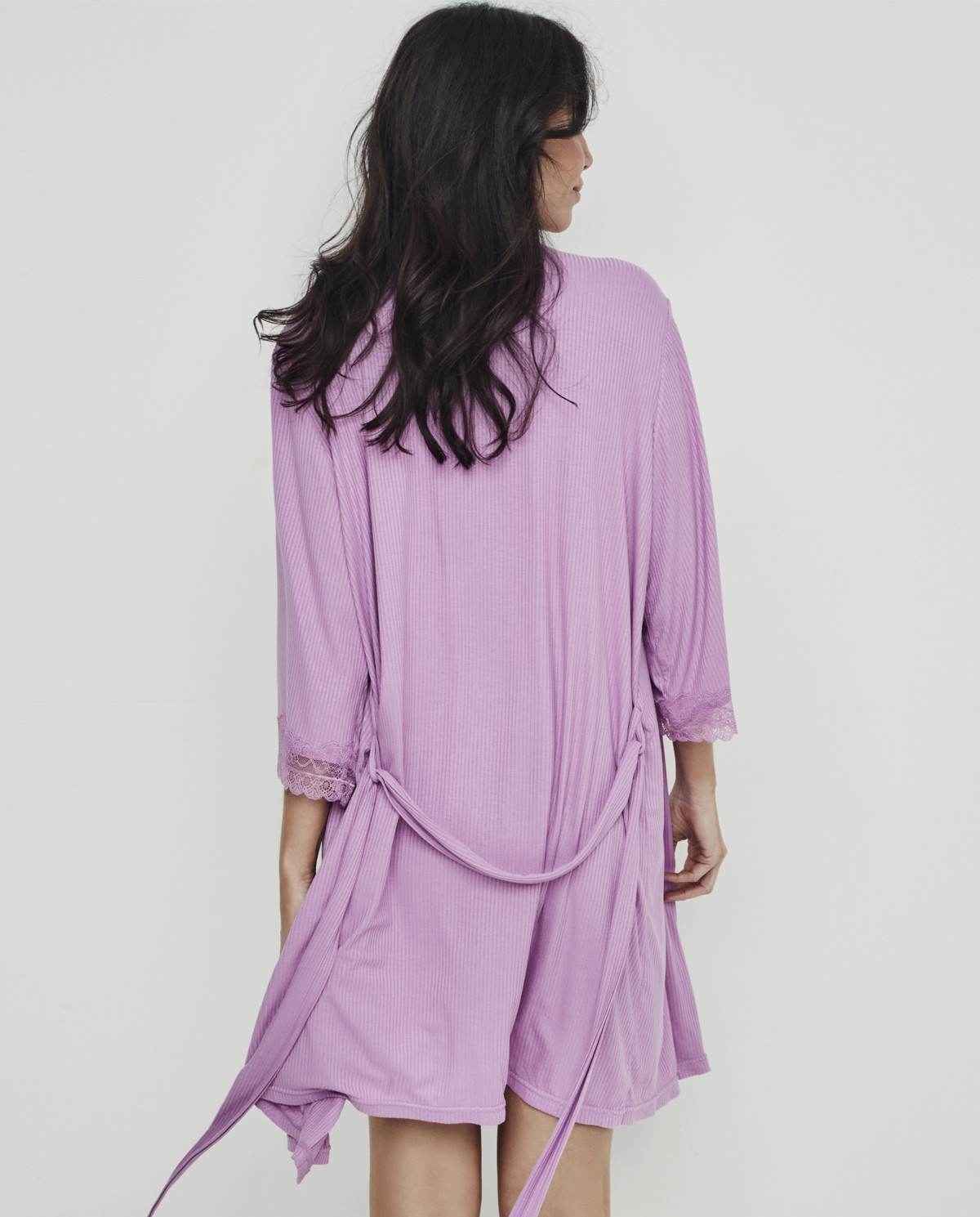 VESTITO CORTO A COSTINE