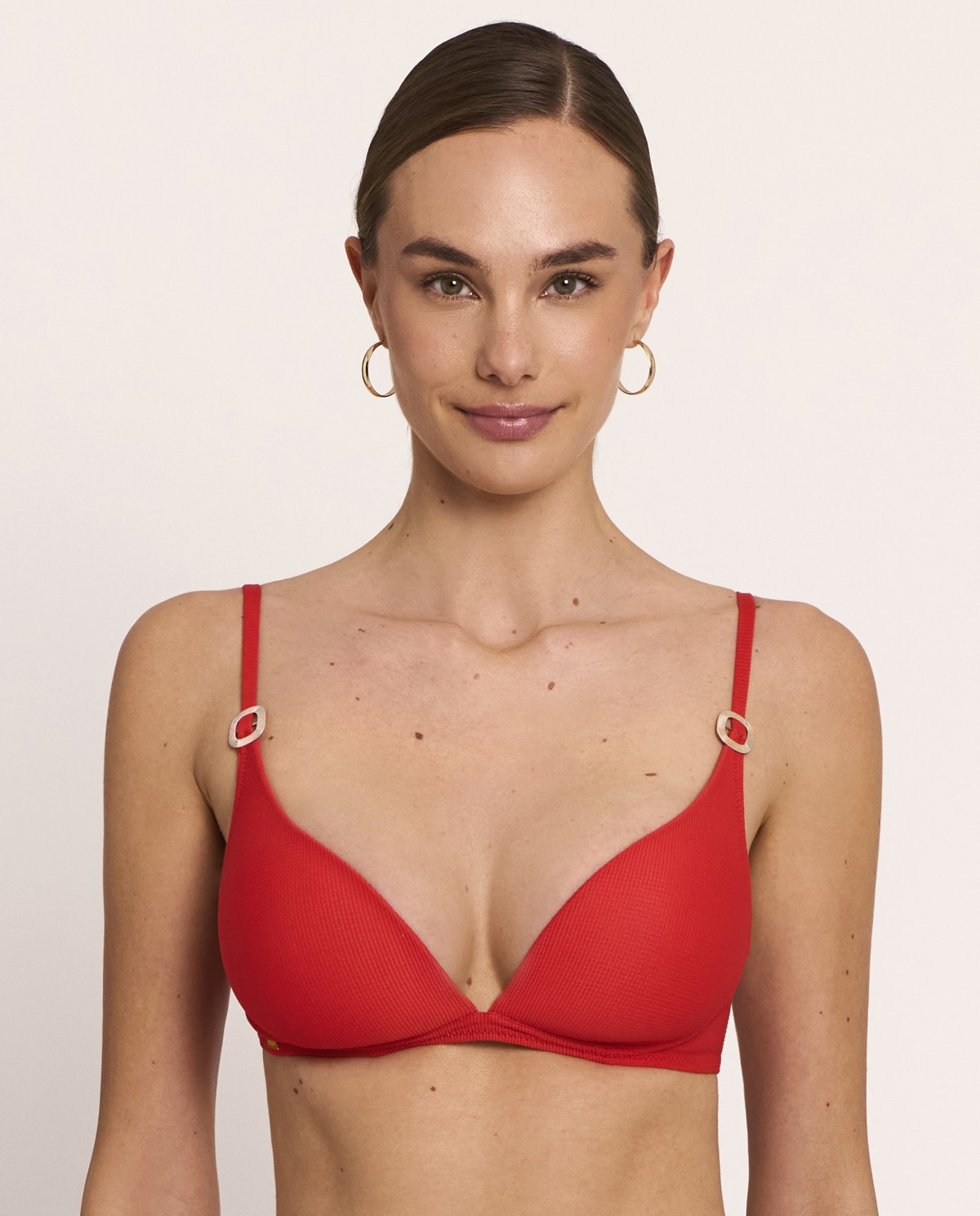 TOP BIKINI CON SCOLLATURA PROFONDA