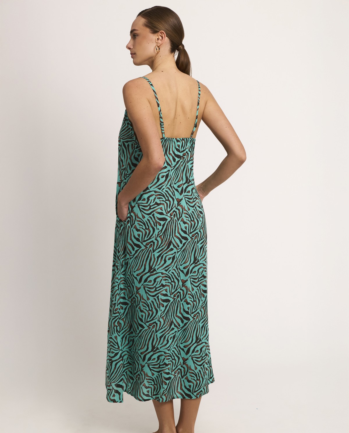 VESTIDO LARGO TIRANTES