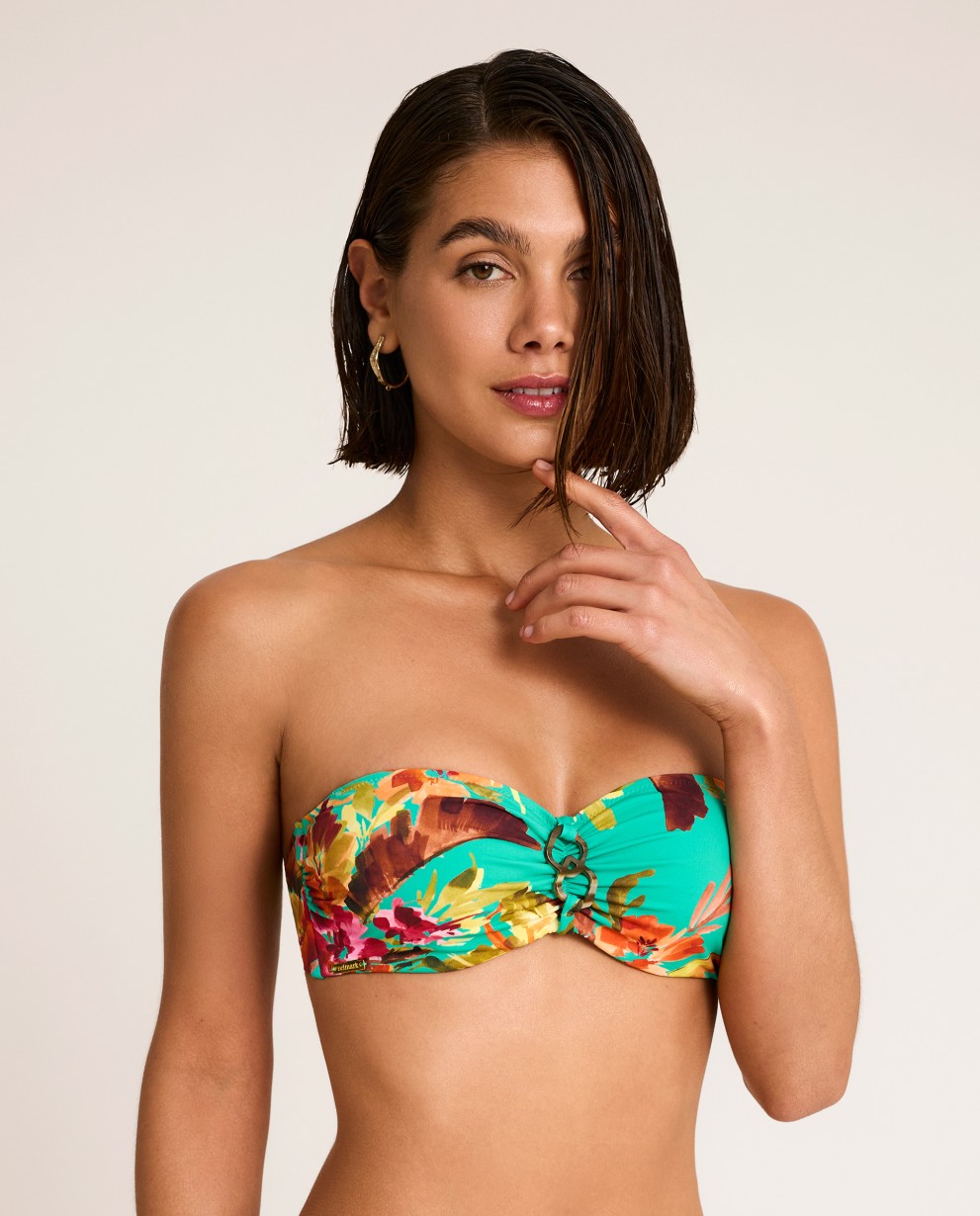TOP BIKINI A FASCIA SENZA COPPE