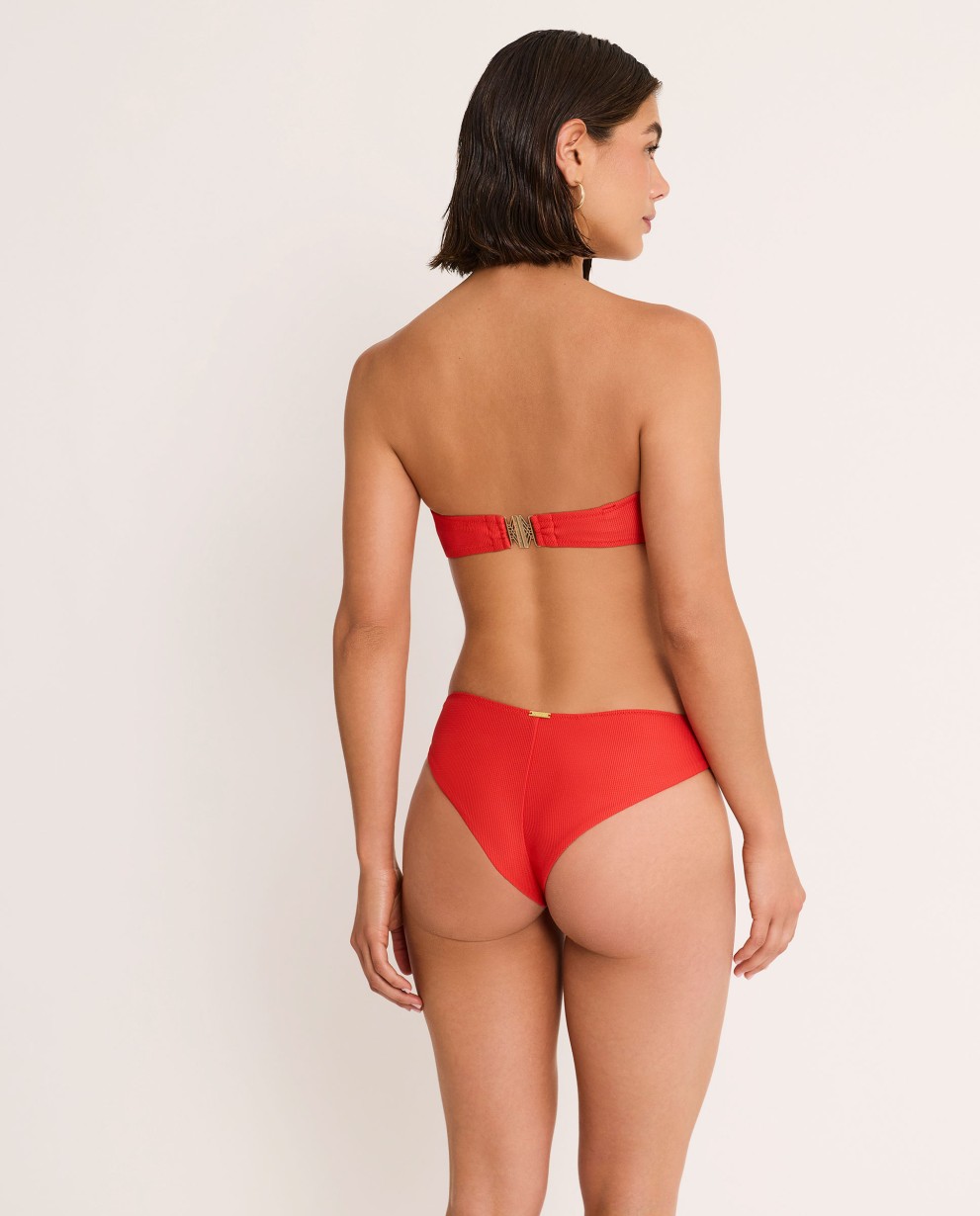 TOP BIKINI BANDEAU SIN COPA