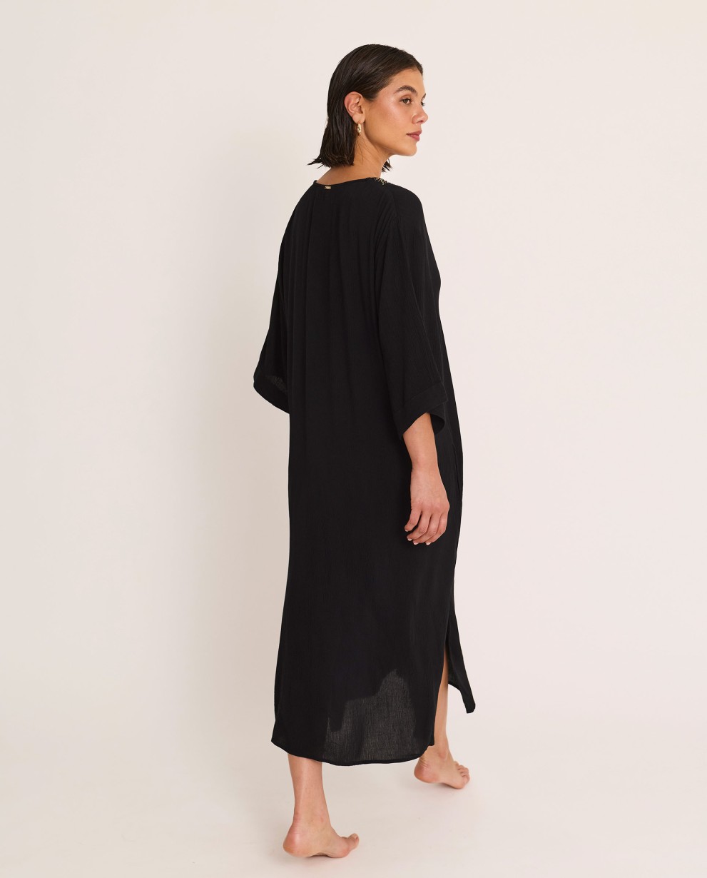V-NECK DRESS