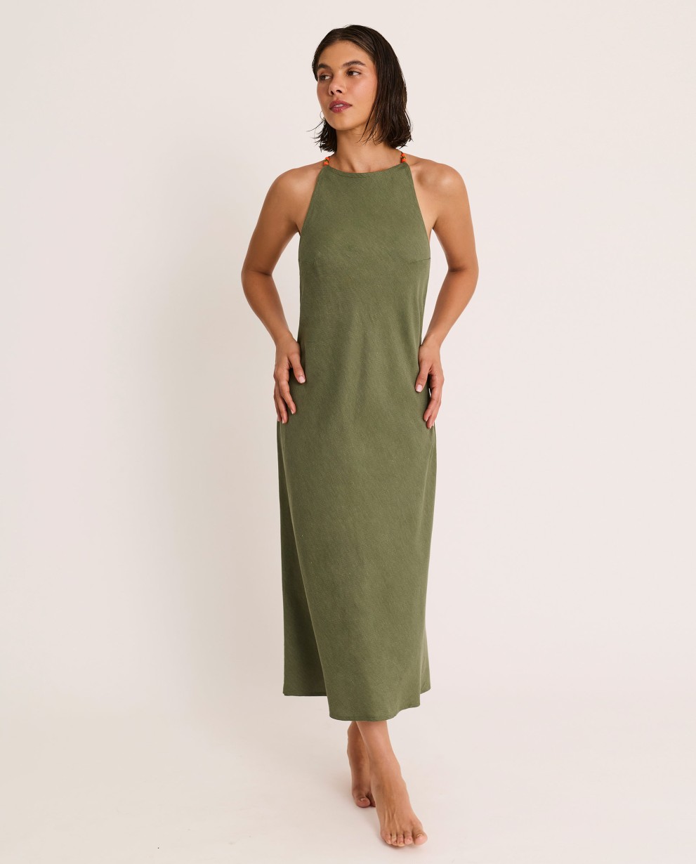VESTIDO ESCOTE HALTER