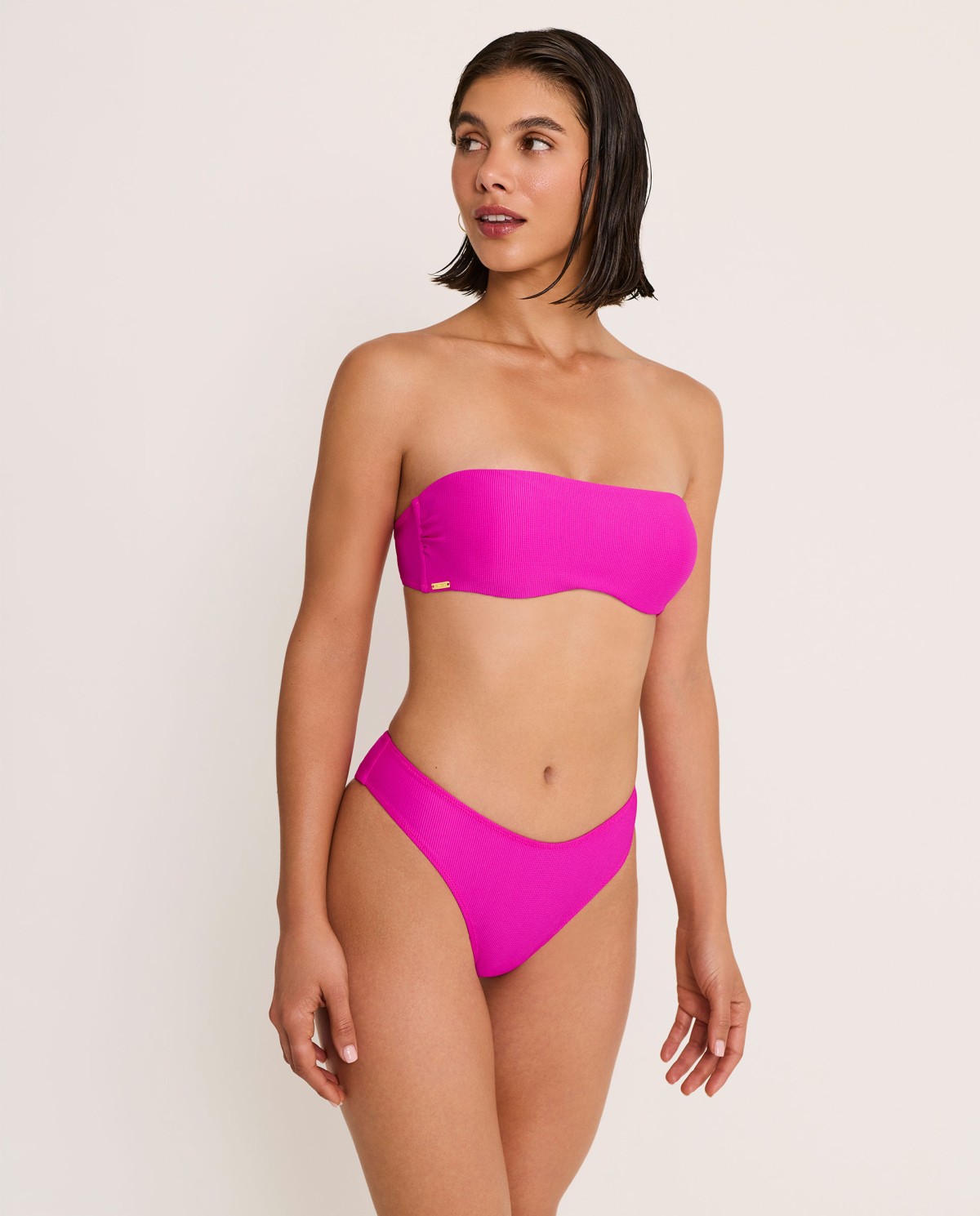 UNPADDED BANDEAU BIKINI TOP