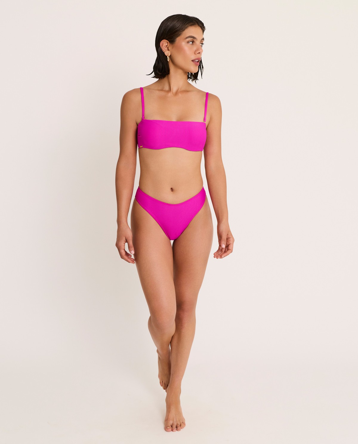 UNPADDED BANDEAU BIKINI TOP