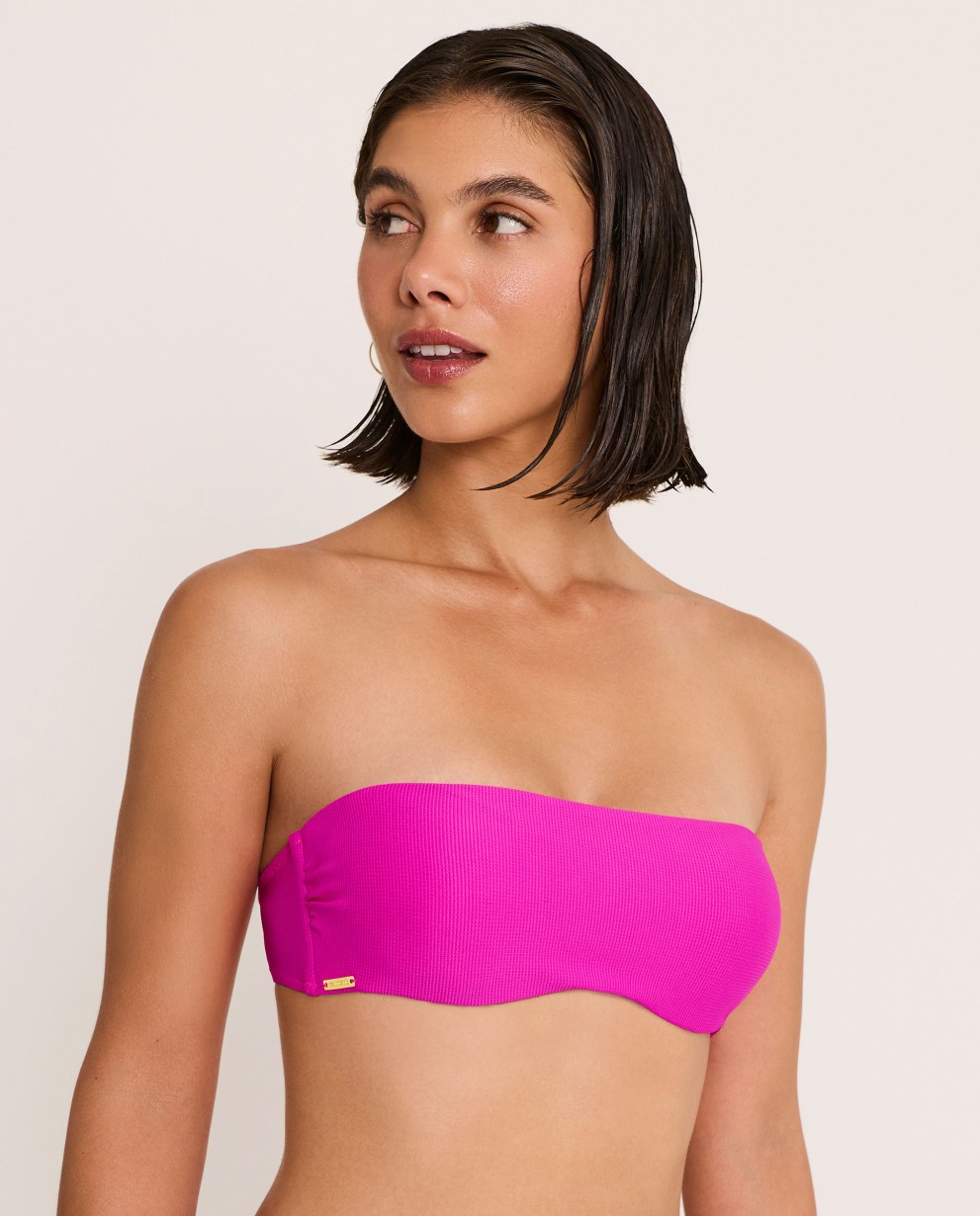 TOP BIKINI A FASCIA SENZA COPPE