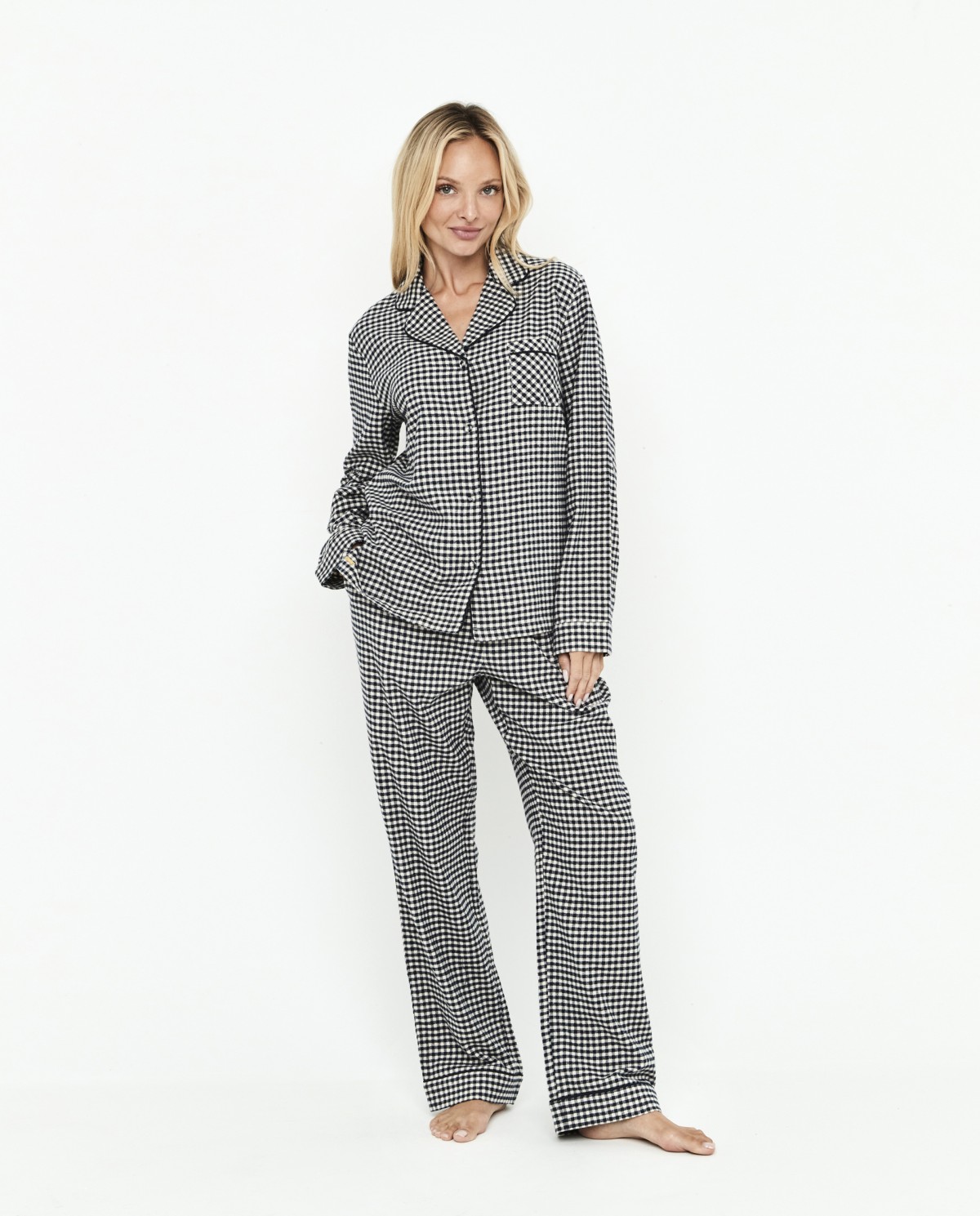 PIJAMA MUJER CAMISERO