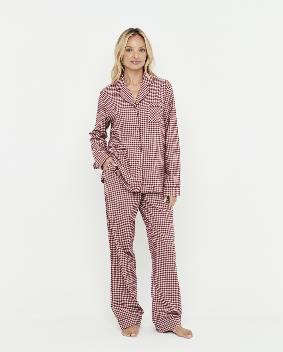 PIJAMA MUJER CAMISERO