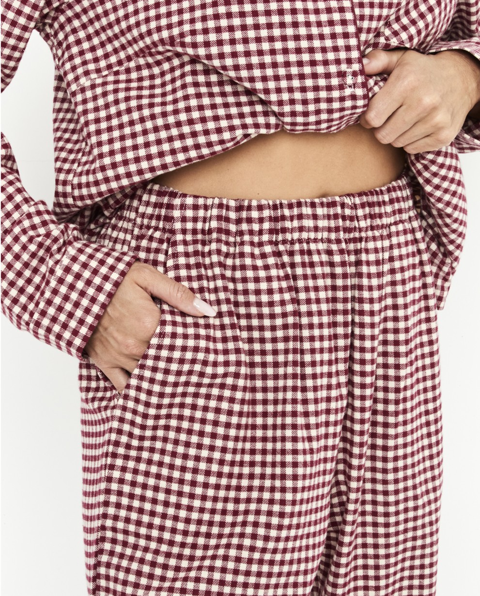 PIJAMA MUJER CAMISERO