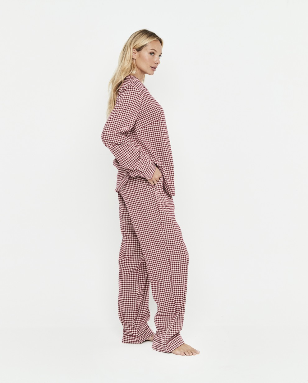 PIGIAMA DA DONNA STILE CAMICIA