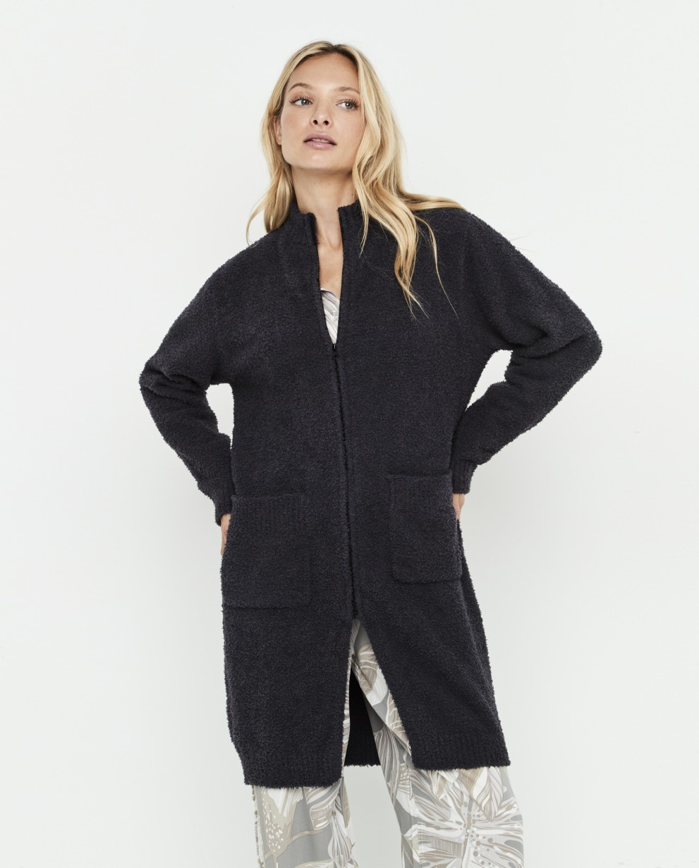 LONG ZIP-UP JACKET