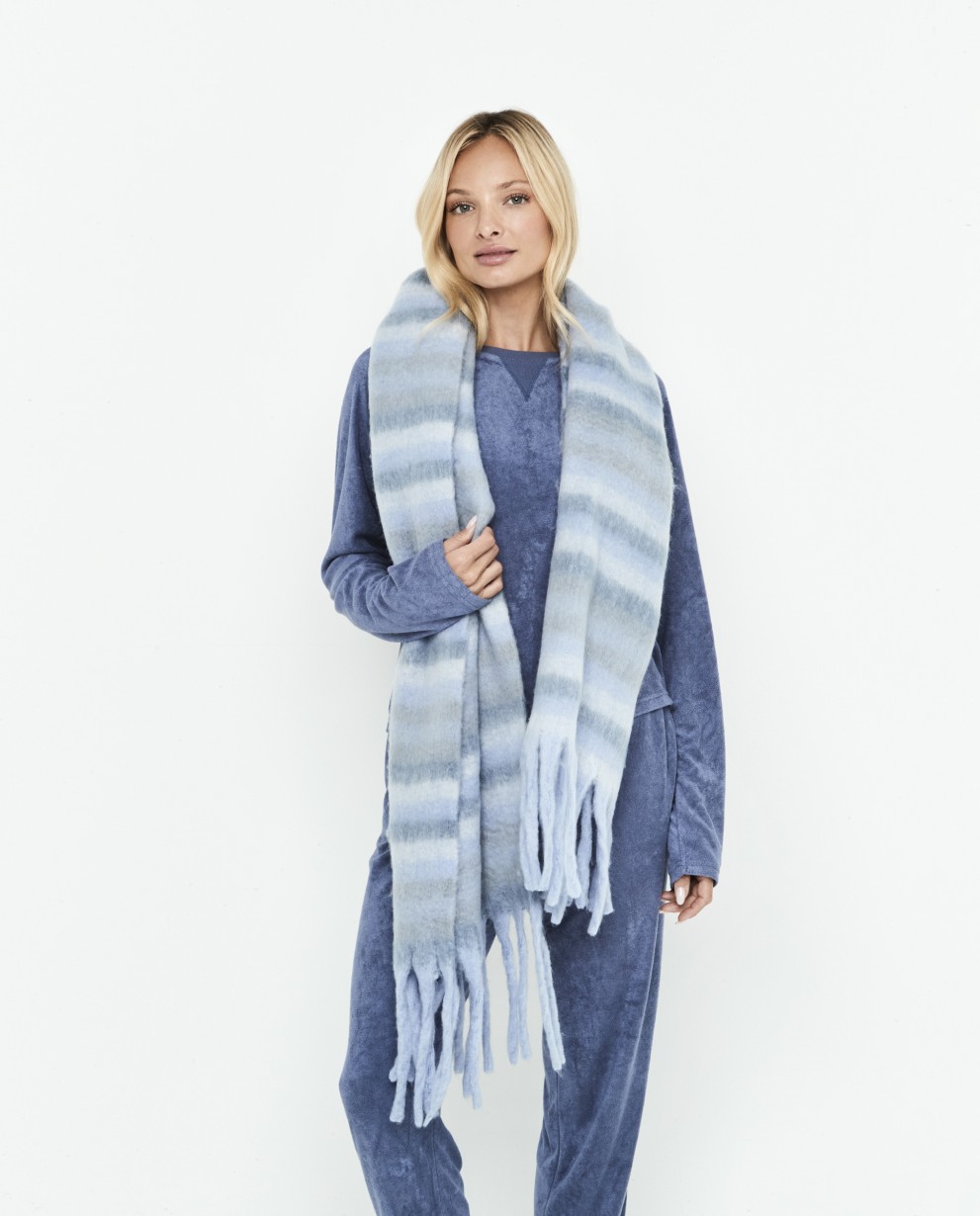 Light Blue Scarf