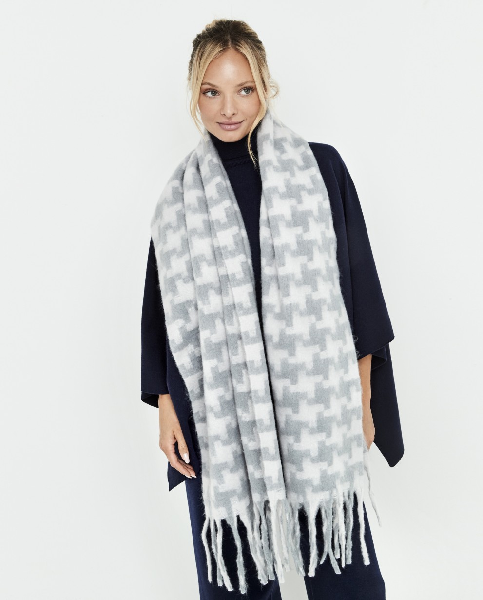 Houndstooth Scarf
