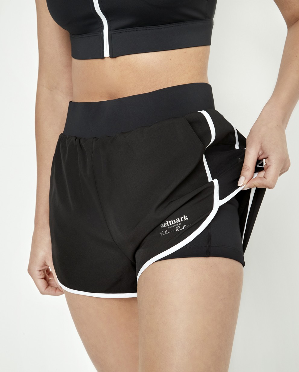SHORTS SPORTIVI DOPPIO STRATO