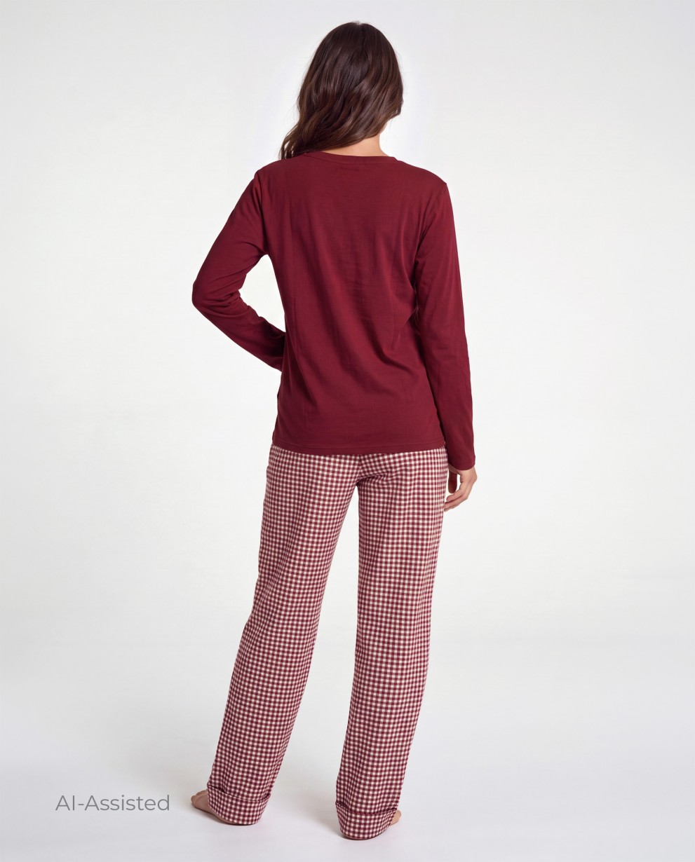 COMPLETO PIGIAMA A DUE PEZZI CON T-SHIRT