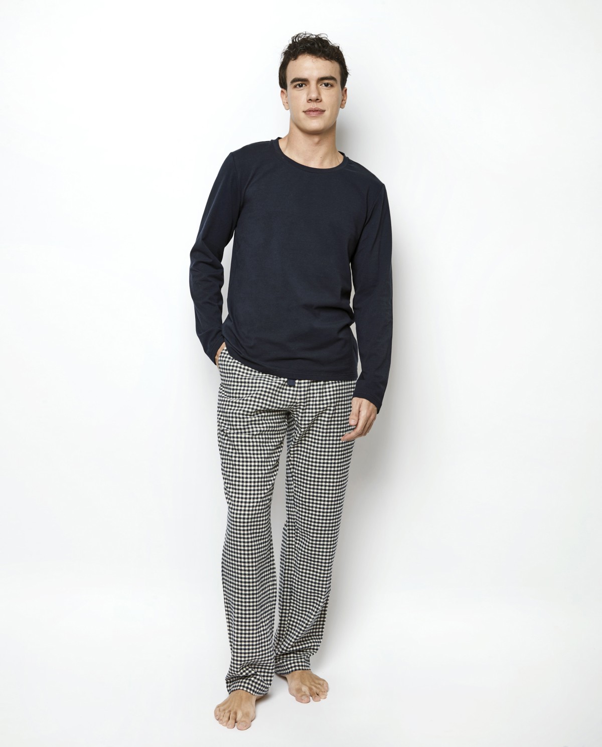 PIJAMA DE HOMEM COM T-SHIRT