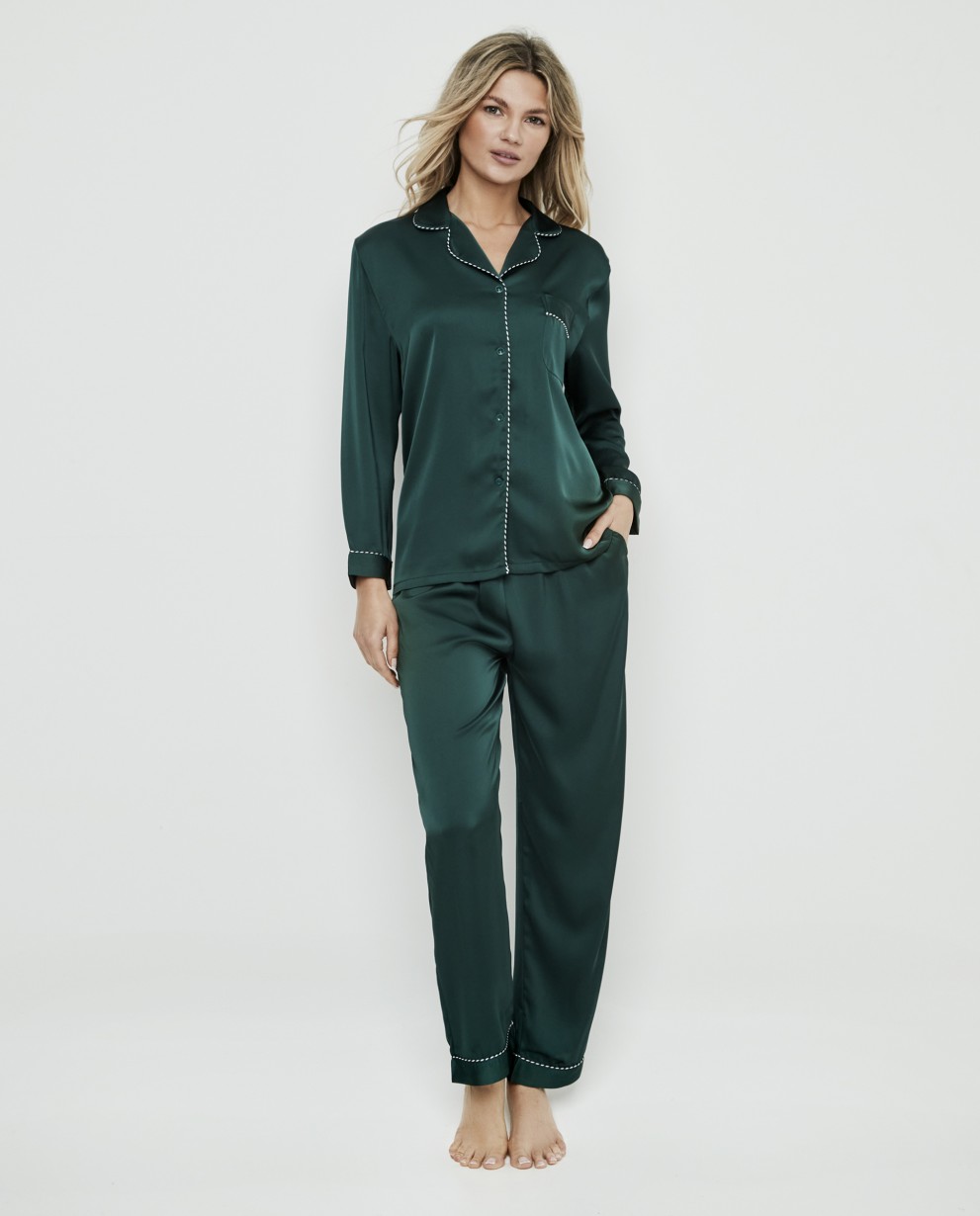 PIJAMA CORTE MASCULINO SATINADO