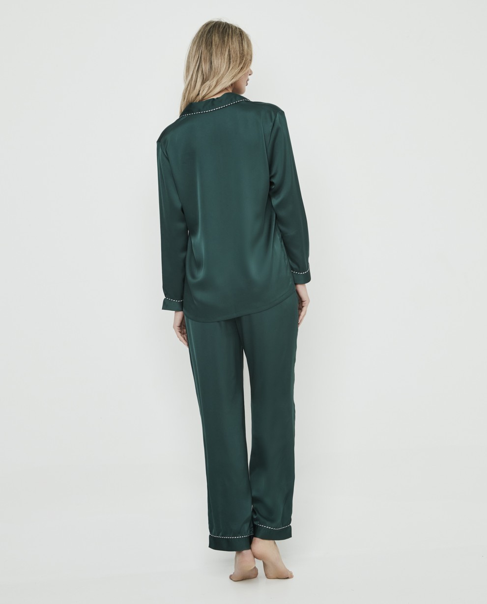 PIJAMA DE CORTE MASCULINO ACETINADO