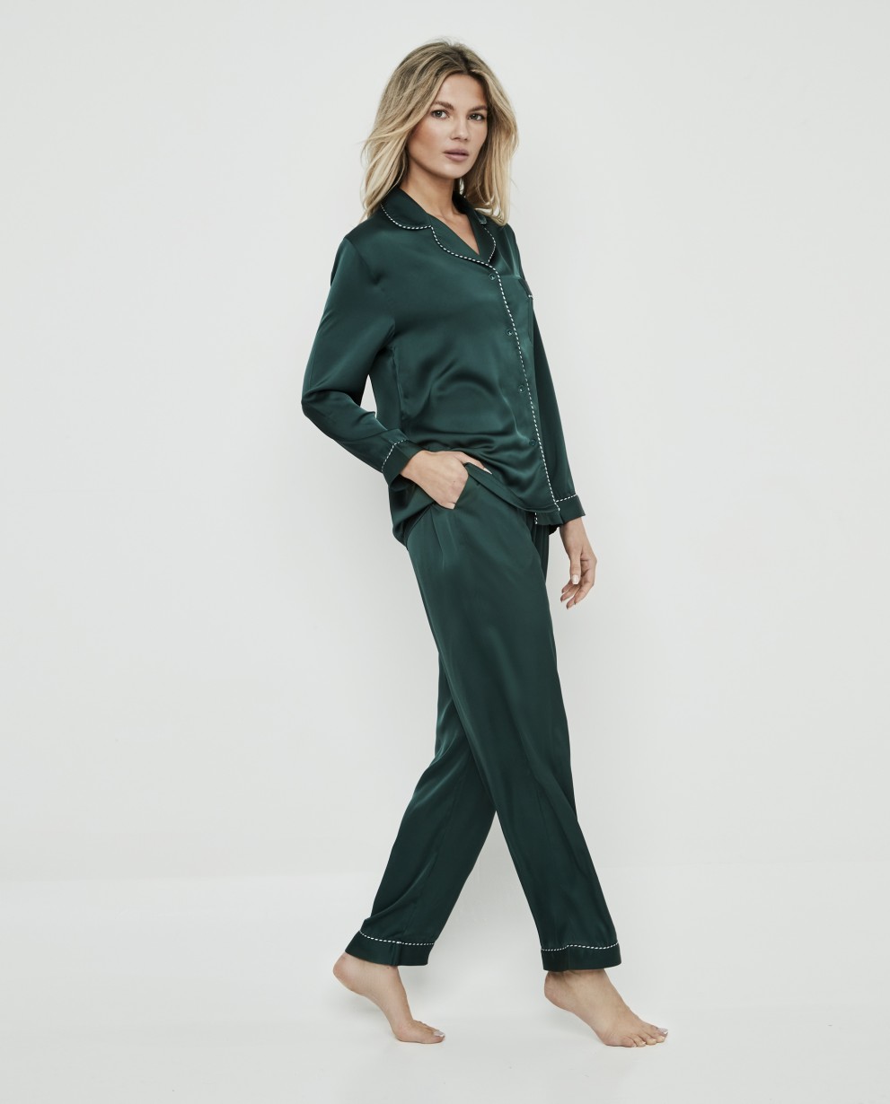 PIJAMA CORTE MASCULINO SATINADO